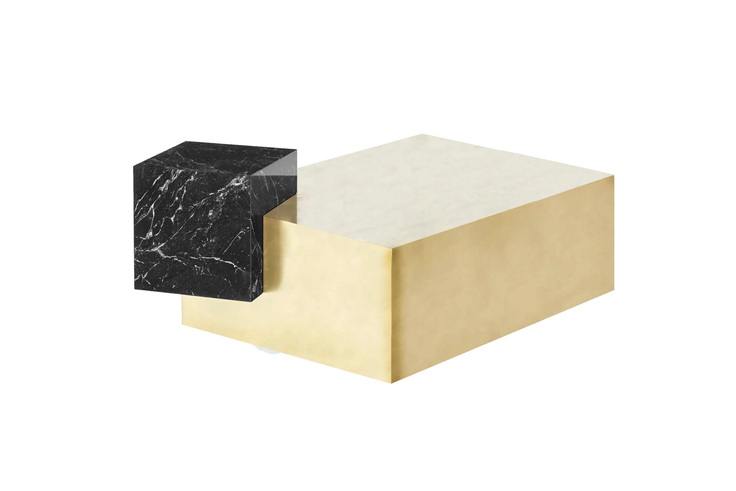 Askew Coffee Table White Background