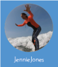 Jennie is a very active and adventurous member of the team. She has worked on a variety of events and challenges with the team and is a trained Physio. As you can see she, that in addition to cycling she is a big fan of the water and a keen surfer.
