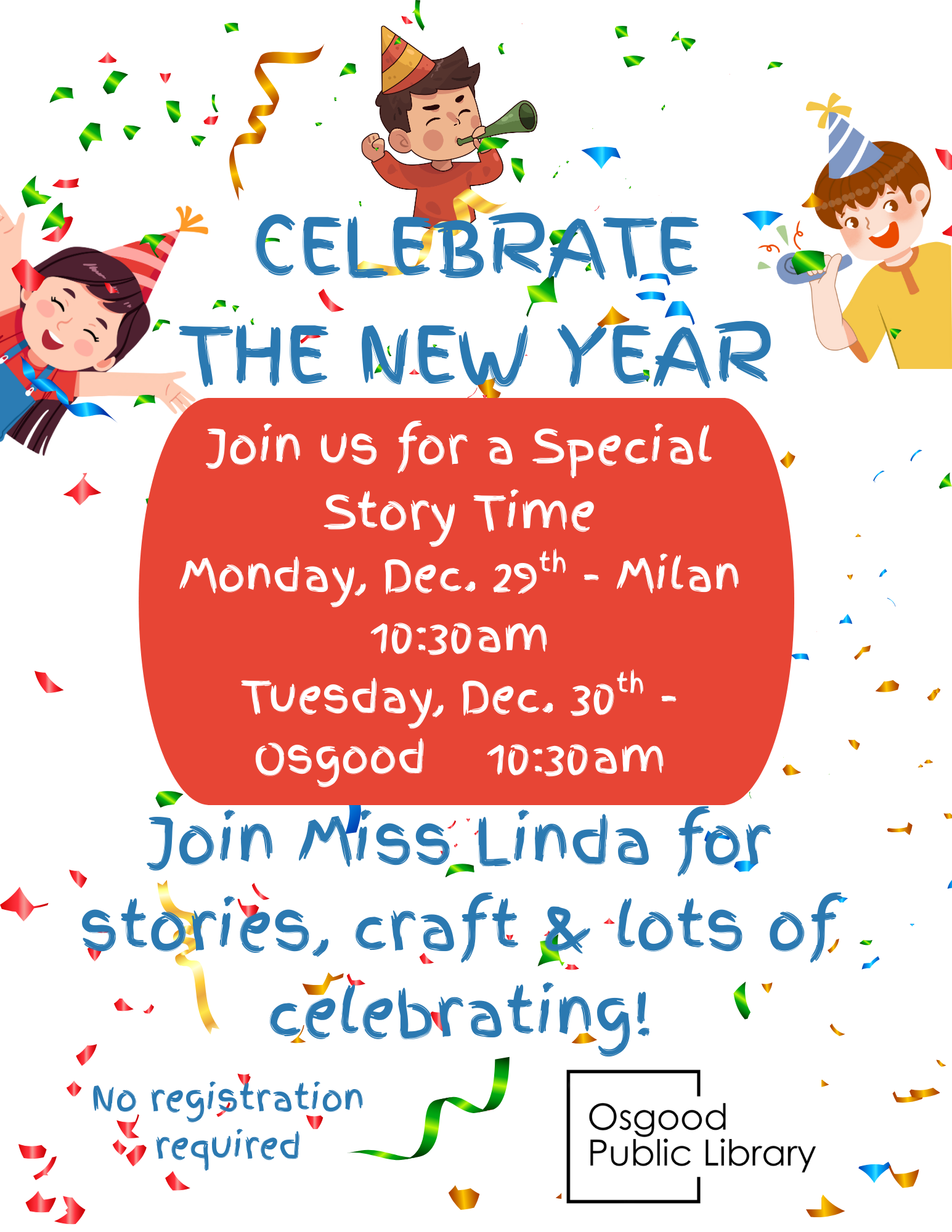 KIDS-New Year's Story Time (Milan)