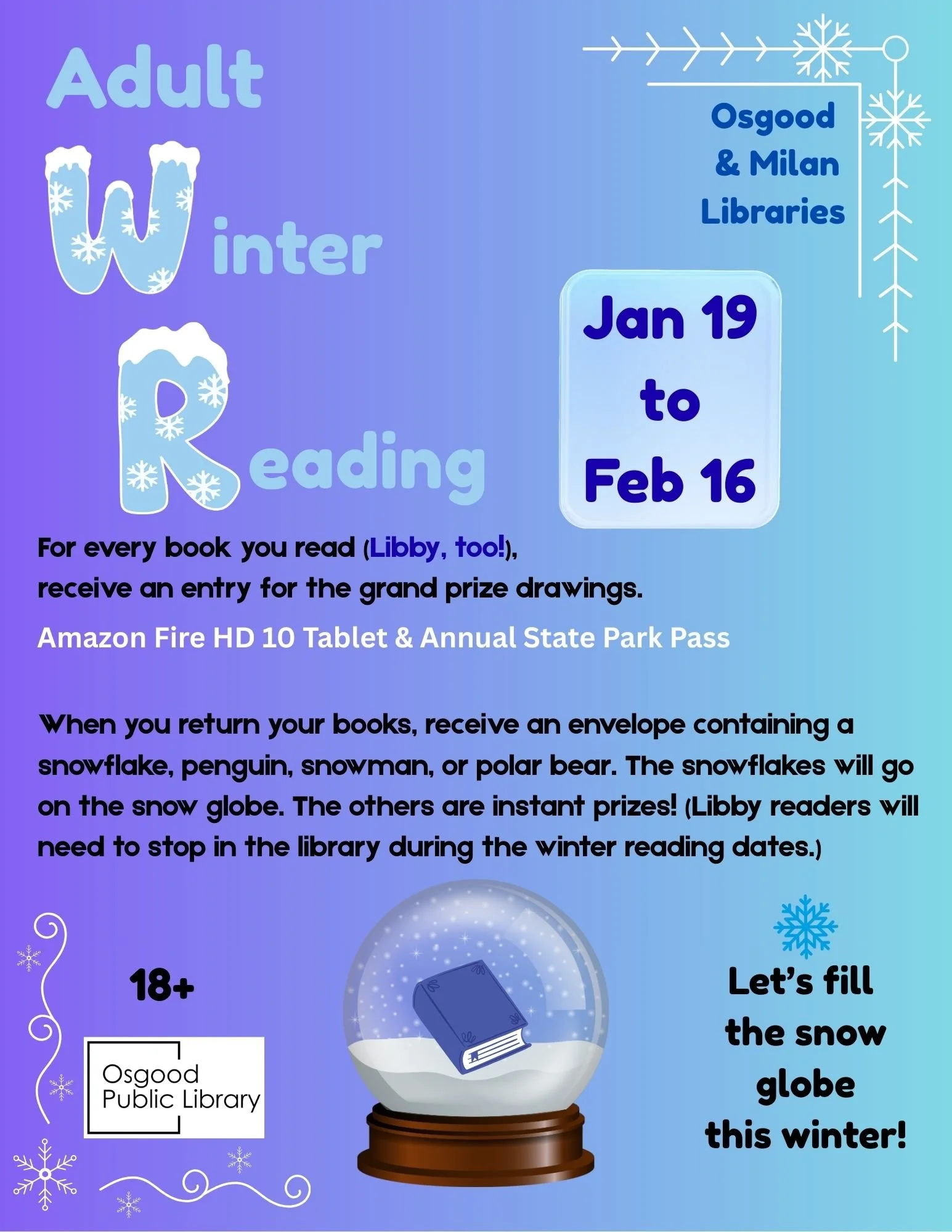 ADULT WINTER READING
