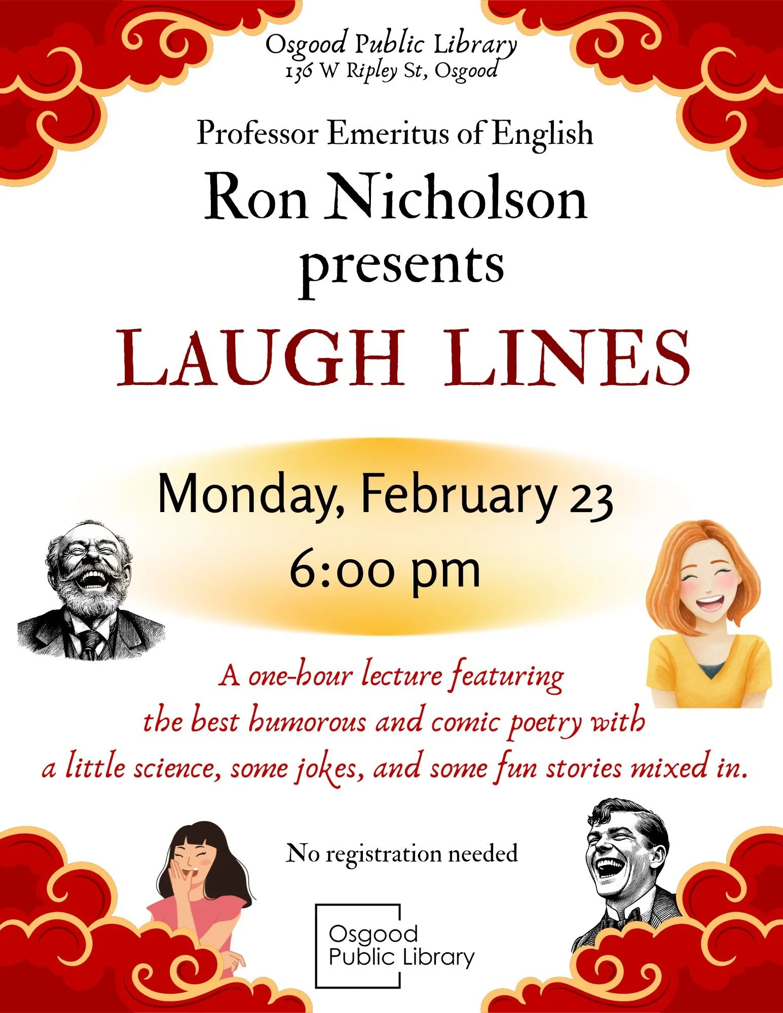 ADULTS-Laugh Lines with Ron Nicholson