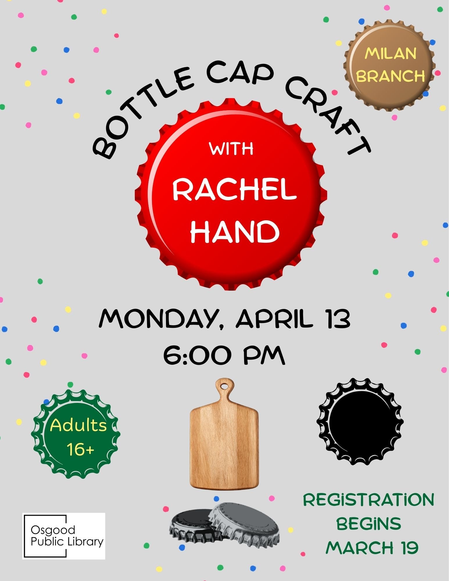 ADULTS-Bottle Cap Craft