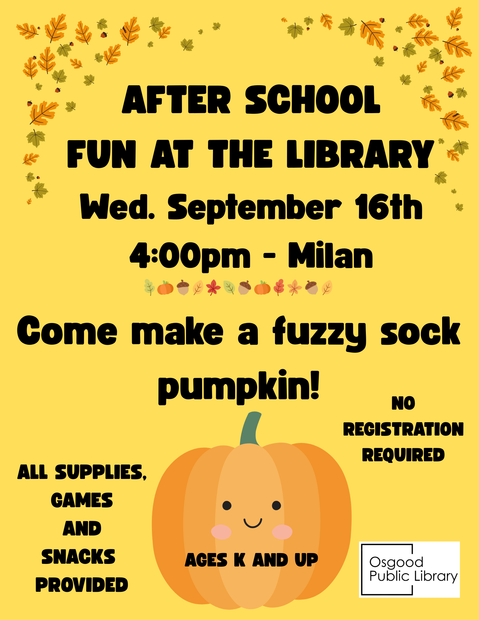 KIDS - After School Fun at the Library