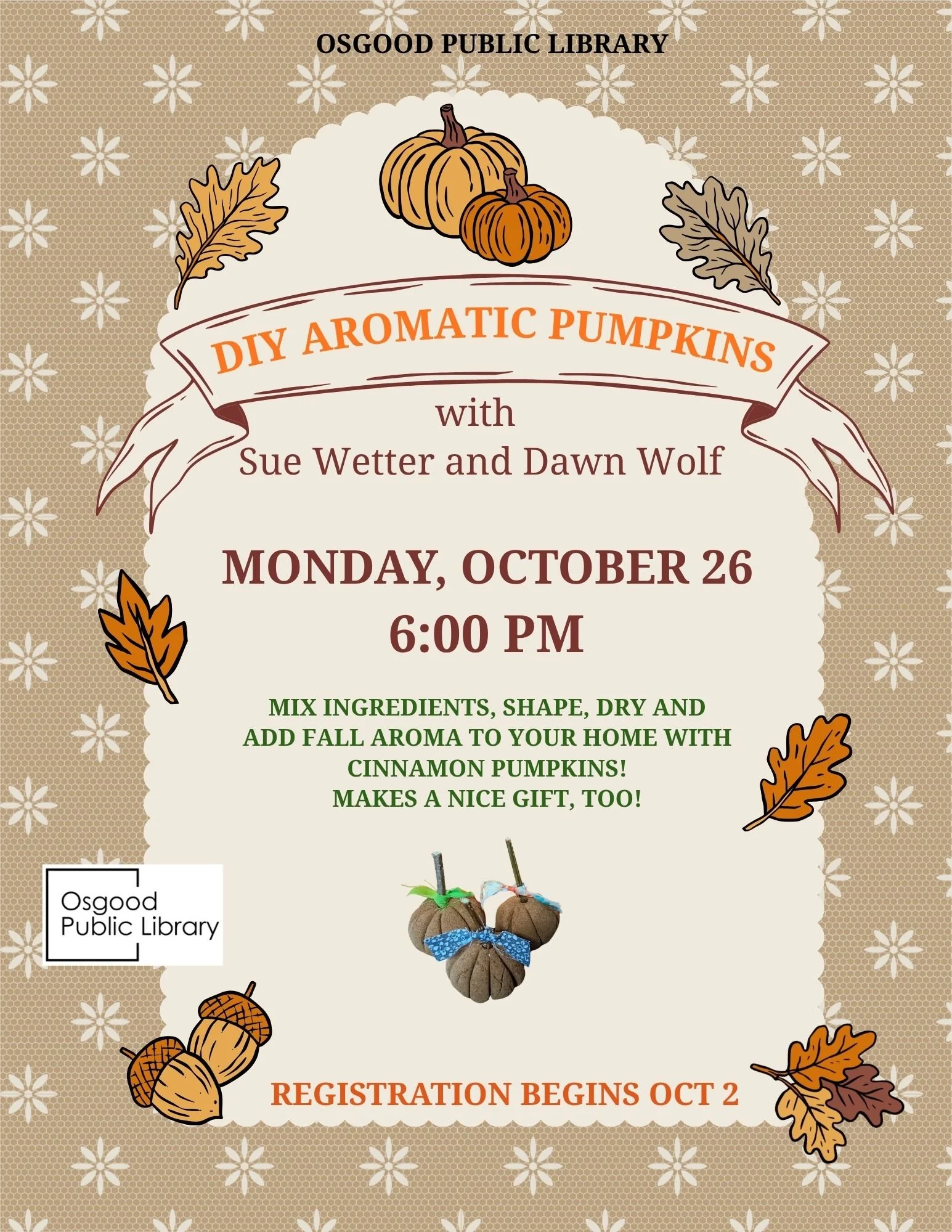 ADULTS-Aromatic Pumpkins