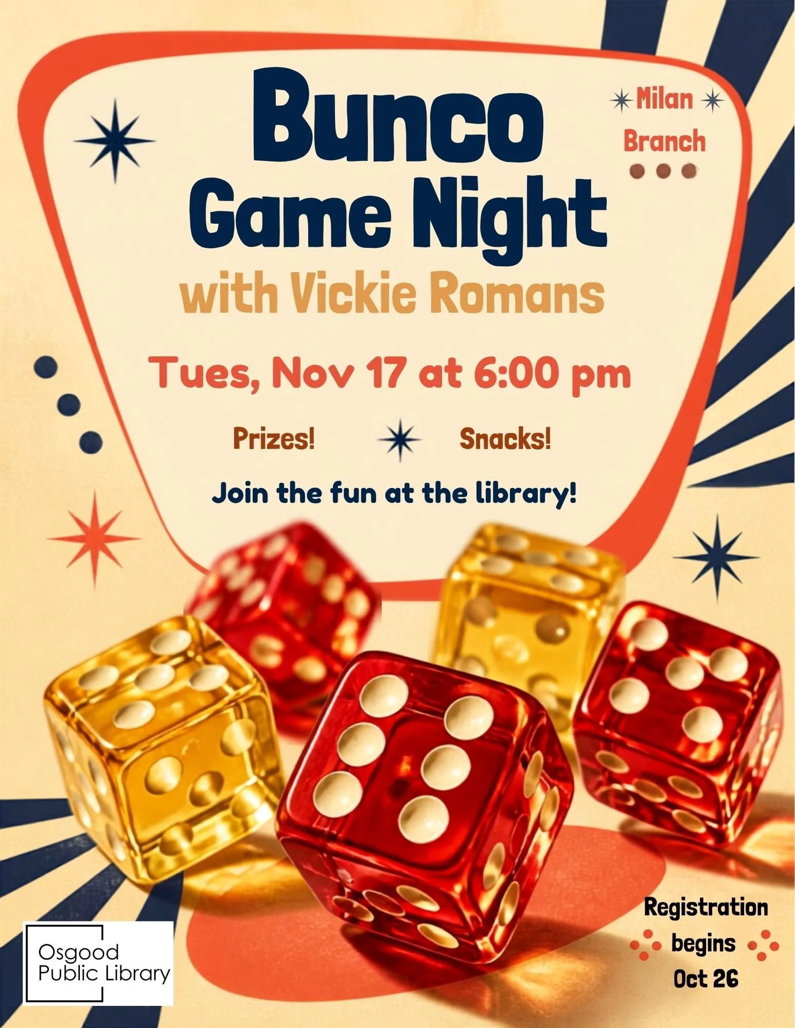 ADULTS-Bunco Game Night