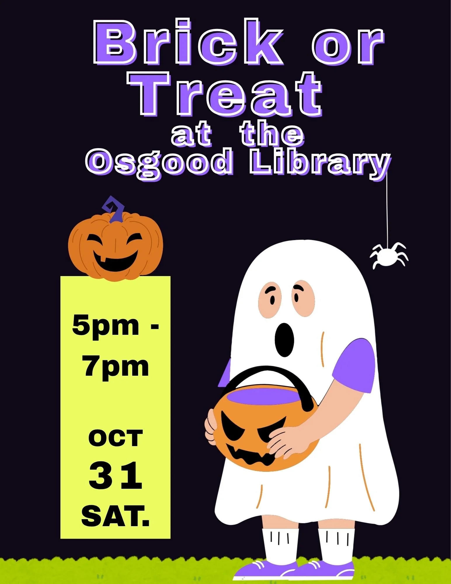 KIDS - Brick or Treat at the Library