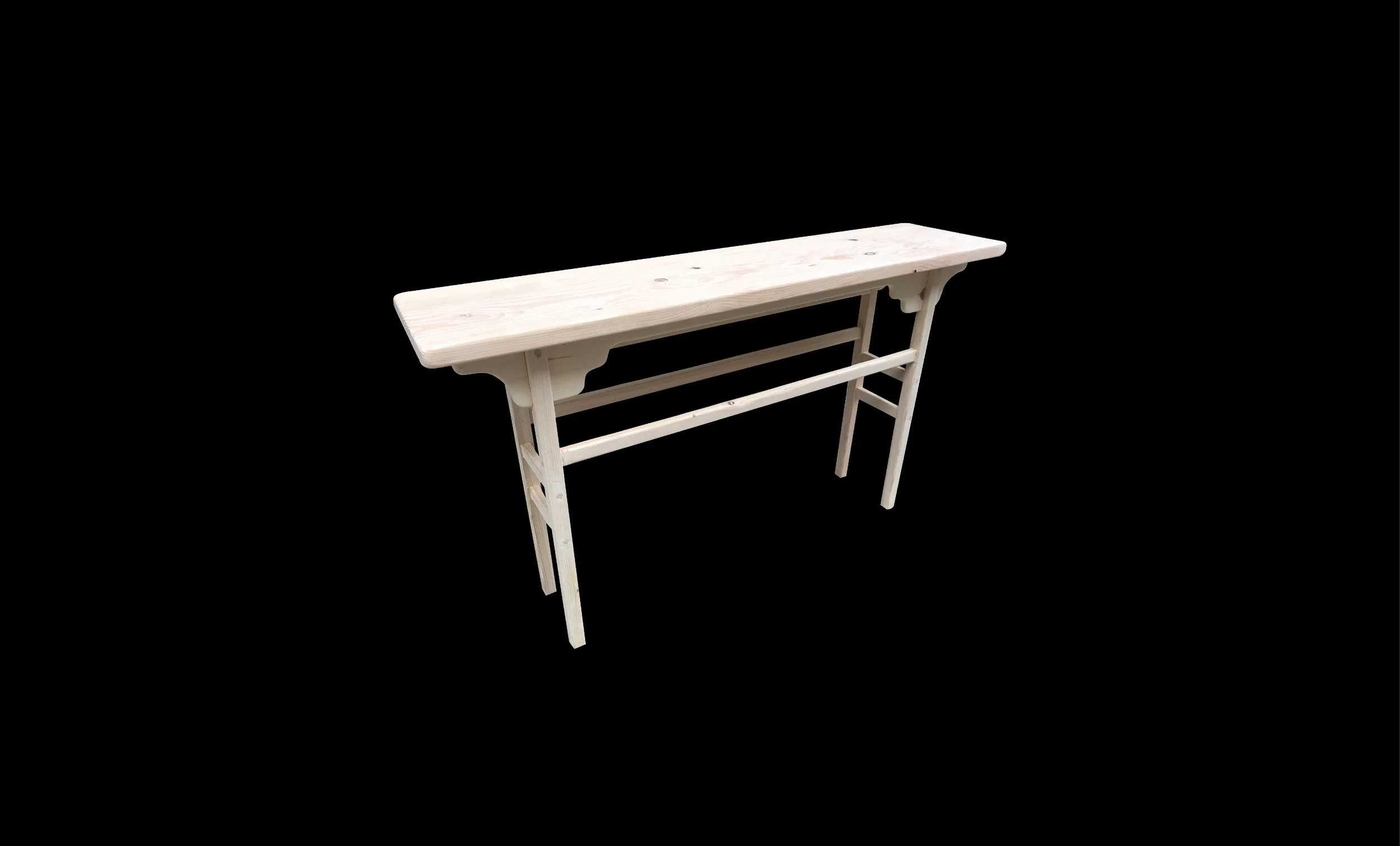 Chinese Antique Sideboard Replica, 16” x 36” x 48”, Pine, 2018