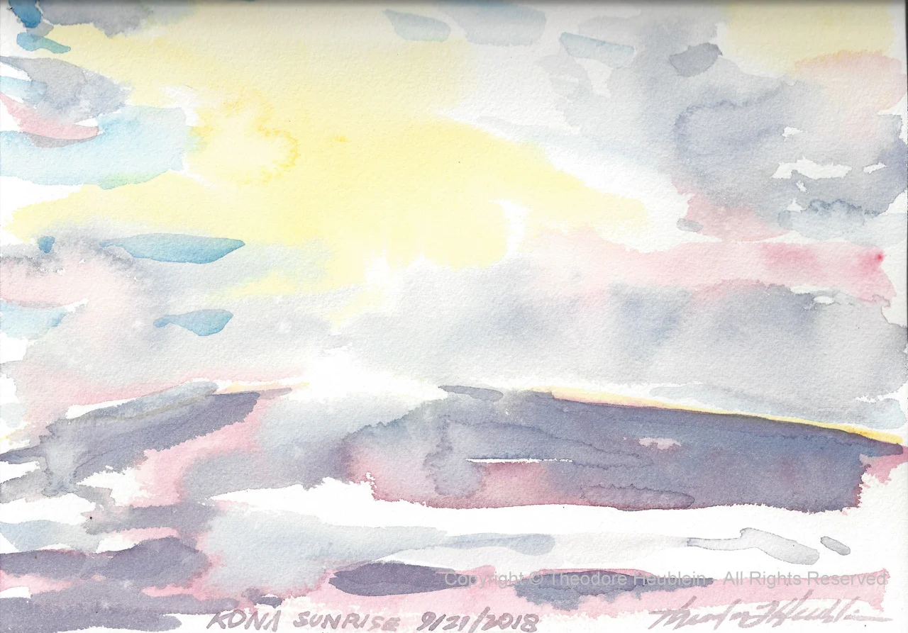 Kona Sunrise 20180921