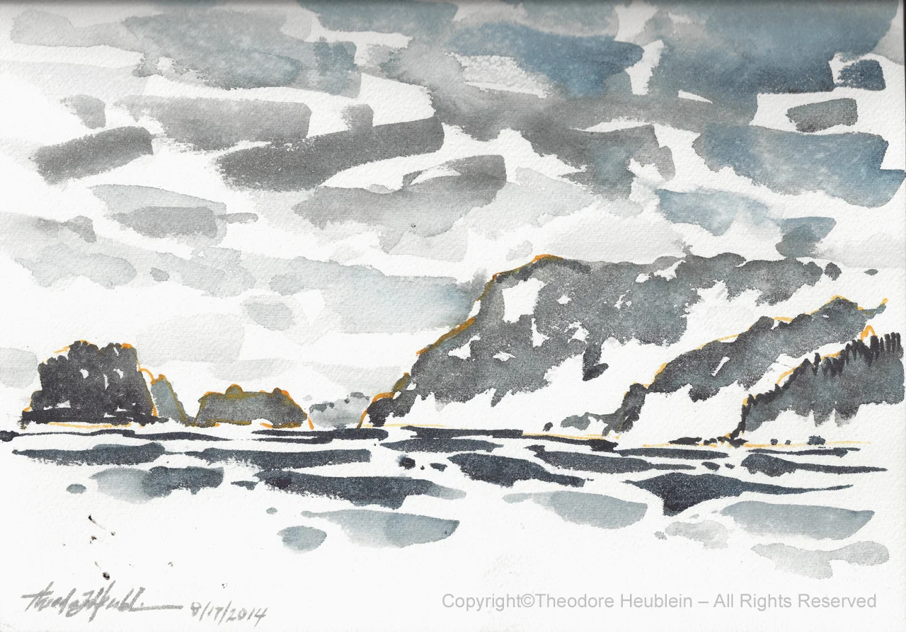 Alaska 11 Painting in the Rain
