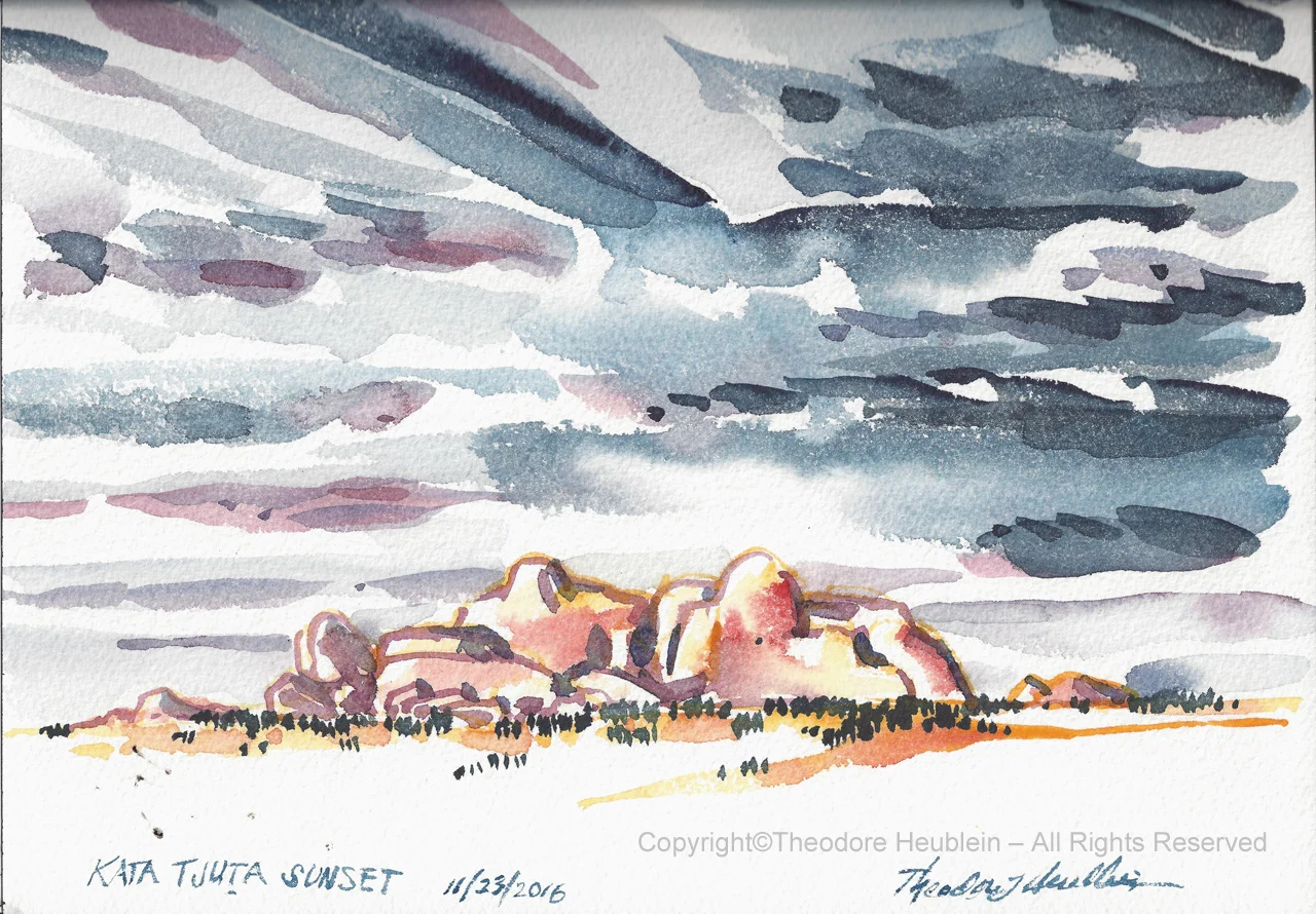 Kata Tjuta Sunset 20161123