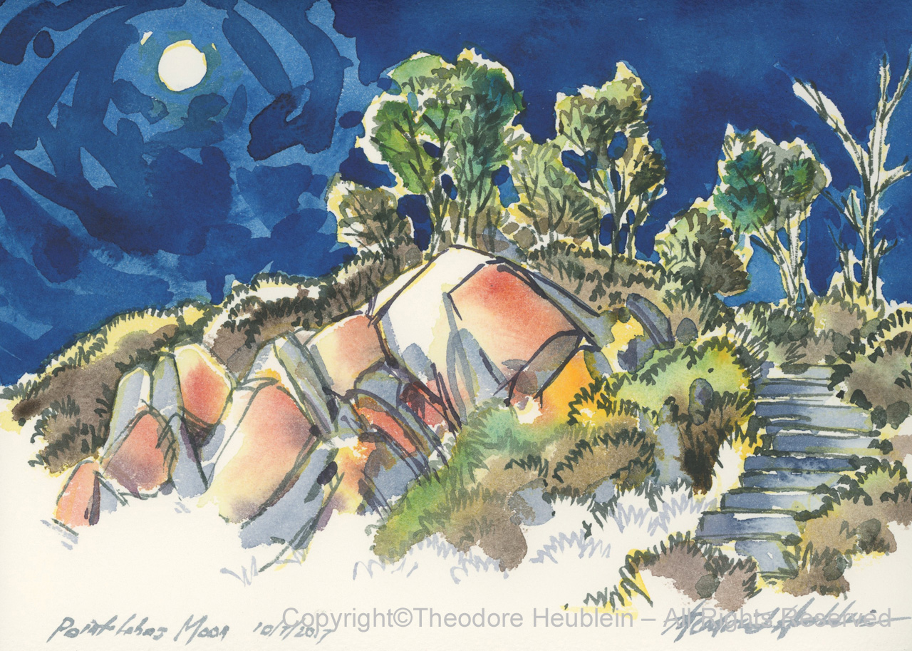 Lobos Moon Set