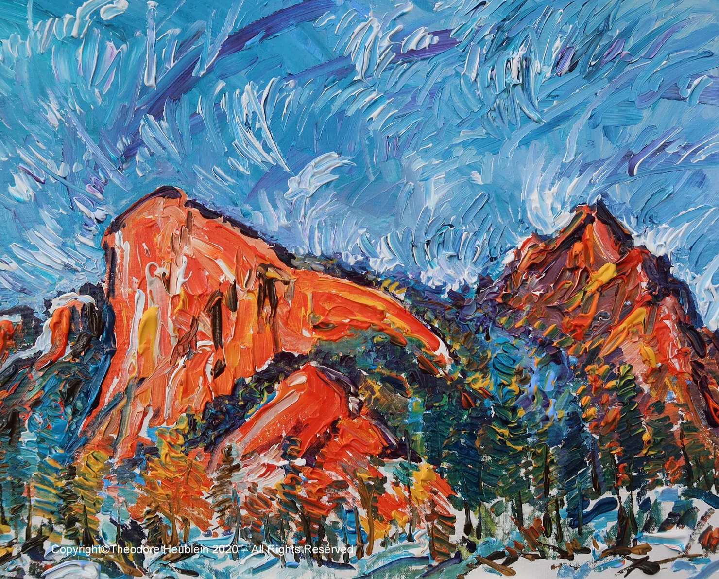 2020 - El Capitan and Cathedral