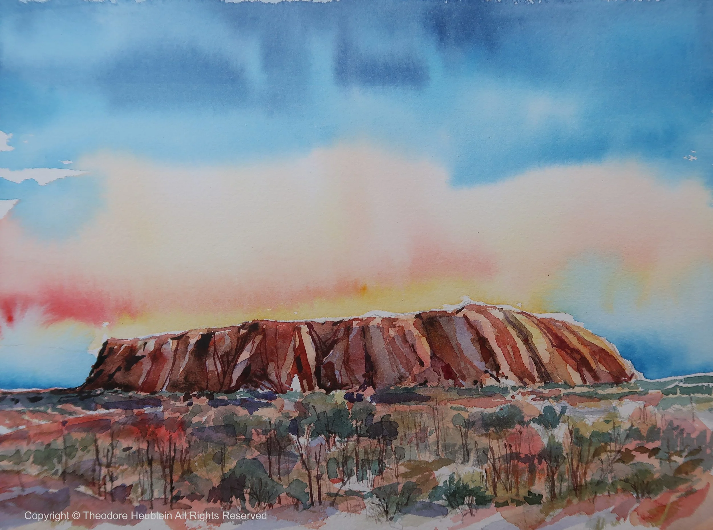 Uluru Sunset