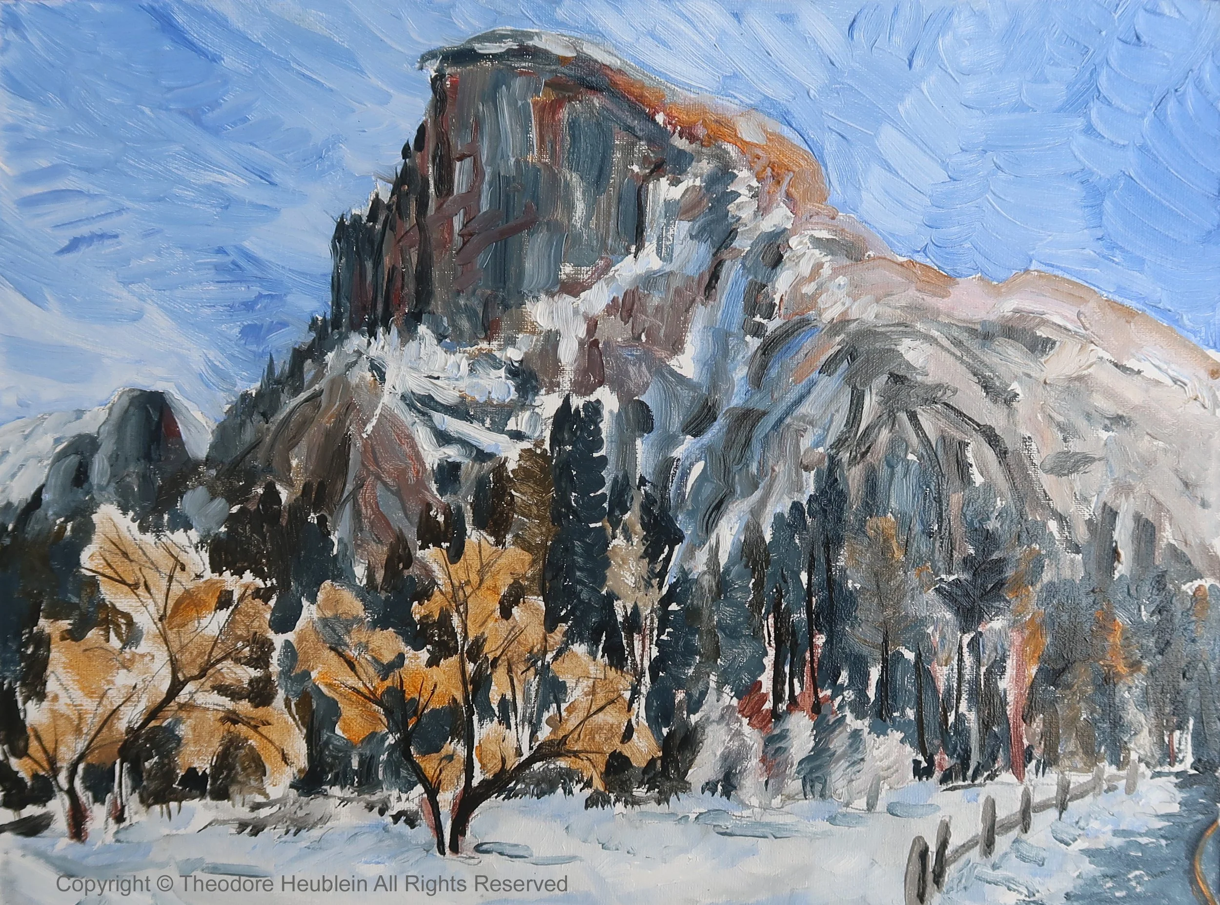 Half Dome from Curry Village