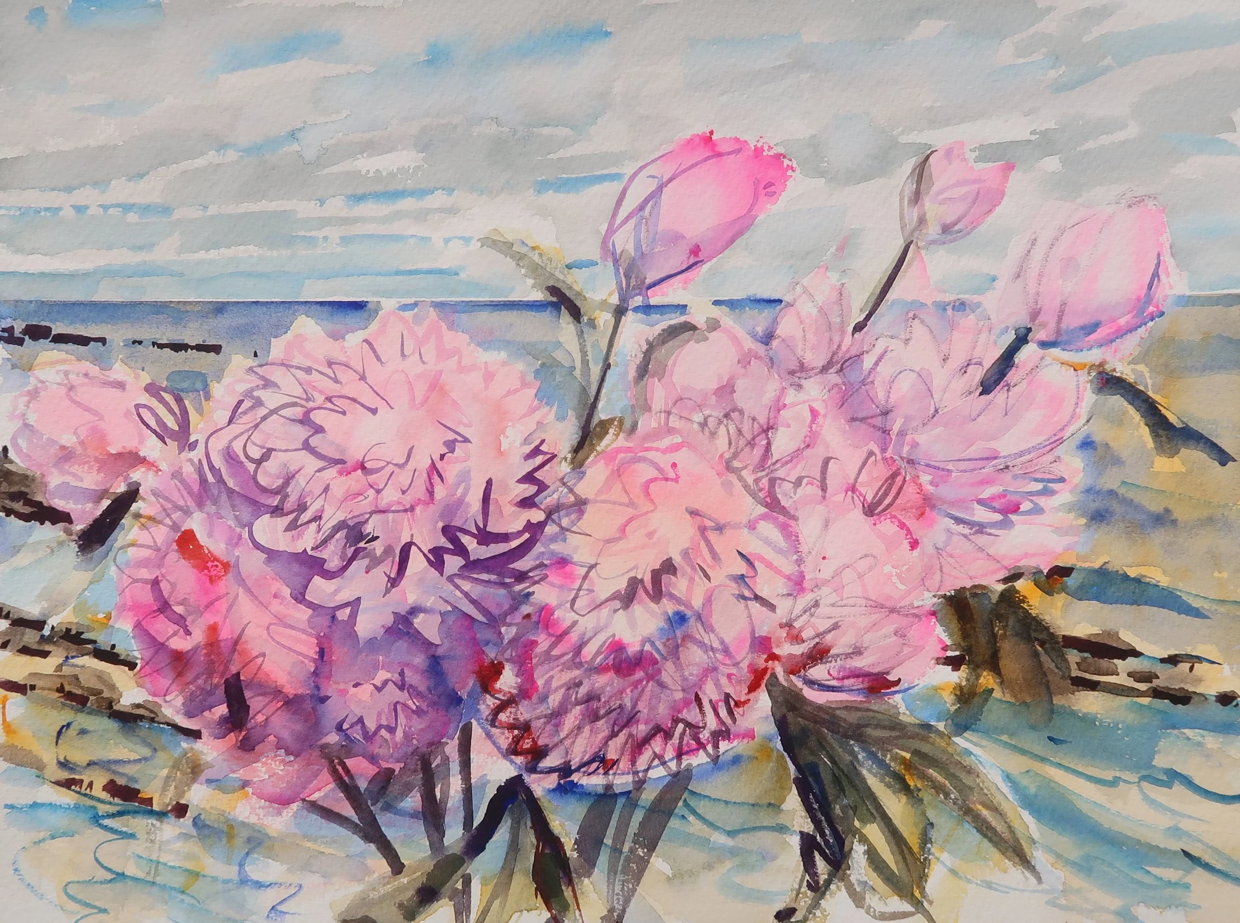 Laguna Peonies Watercolor 12x16 20230615-19.JPG