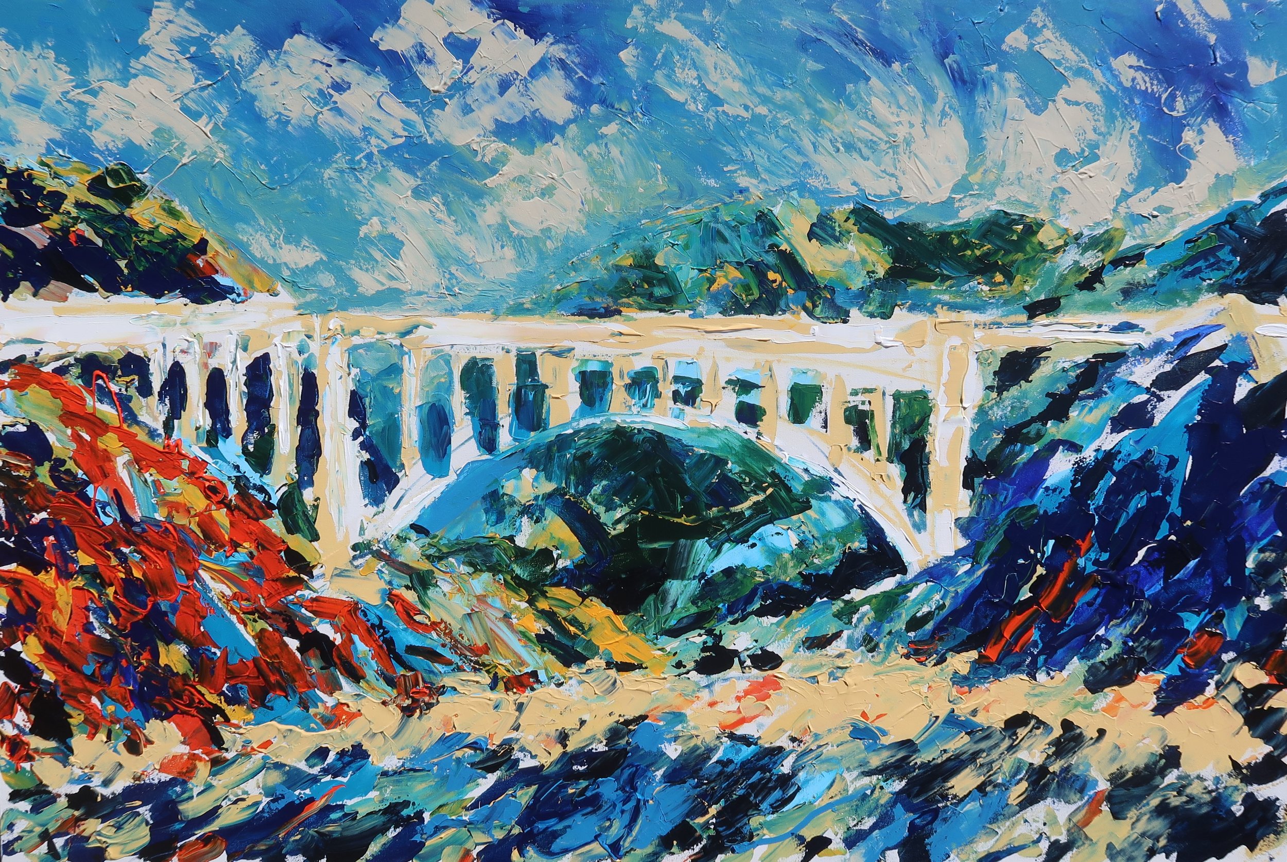 Bixby Bridge 48x72 Acrylic 20230905.JPG