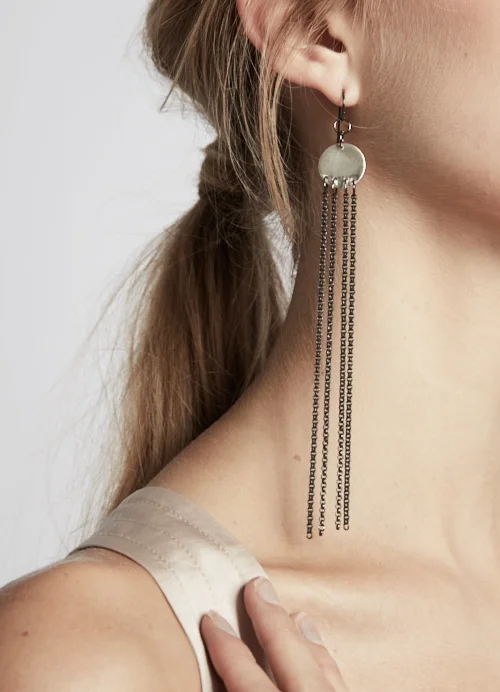 Chain Fringe Earrings
