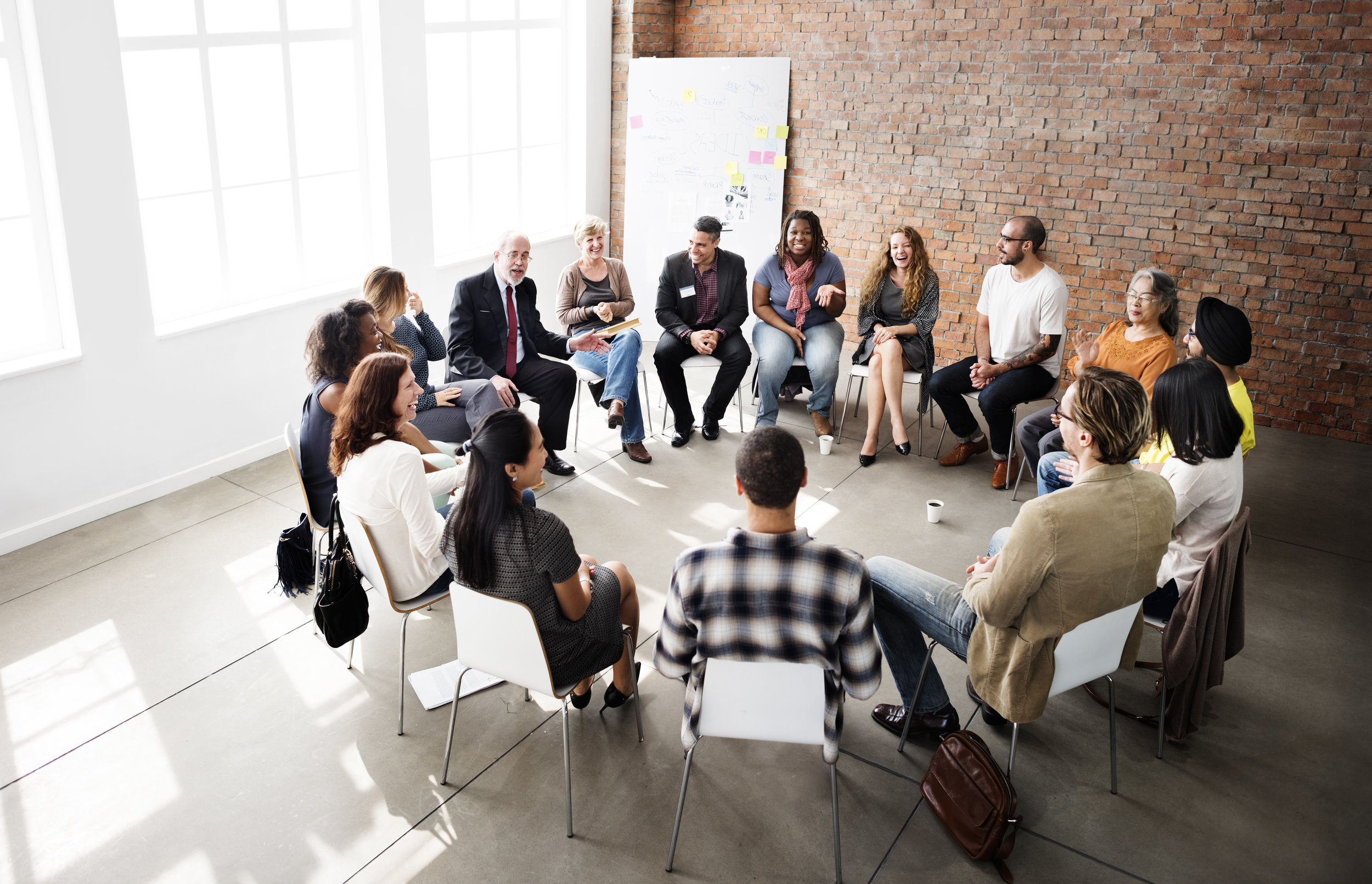 Business Team Seminar Corporate Strategy Concept