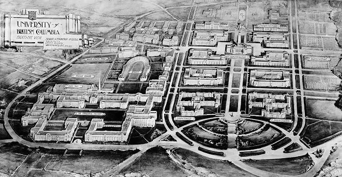 Sharp and Thompson, Campus Plan, 1914