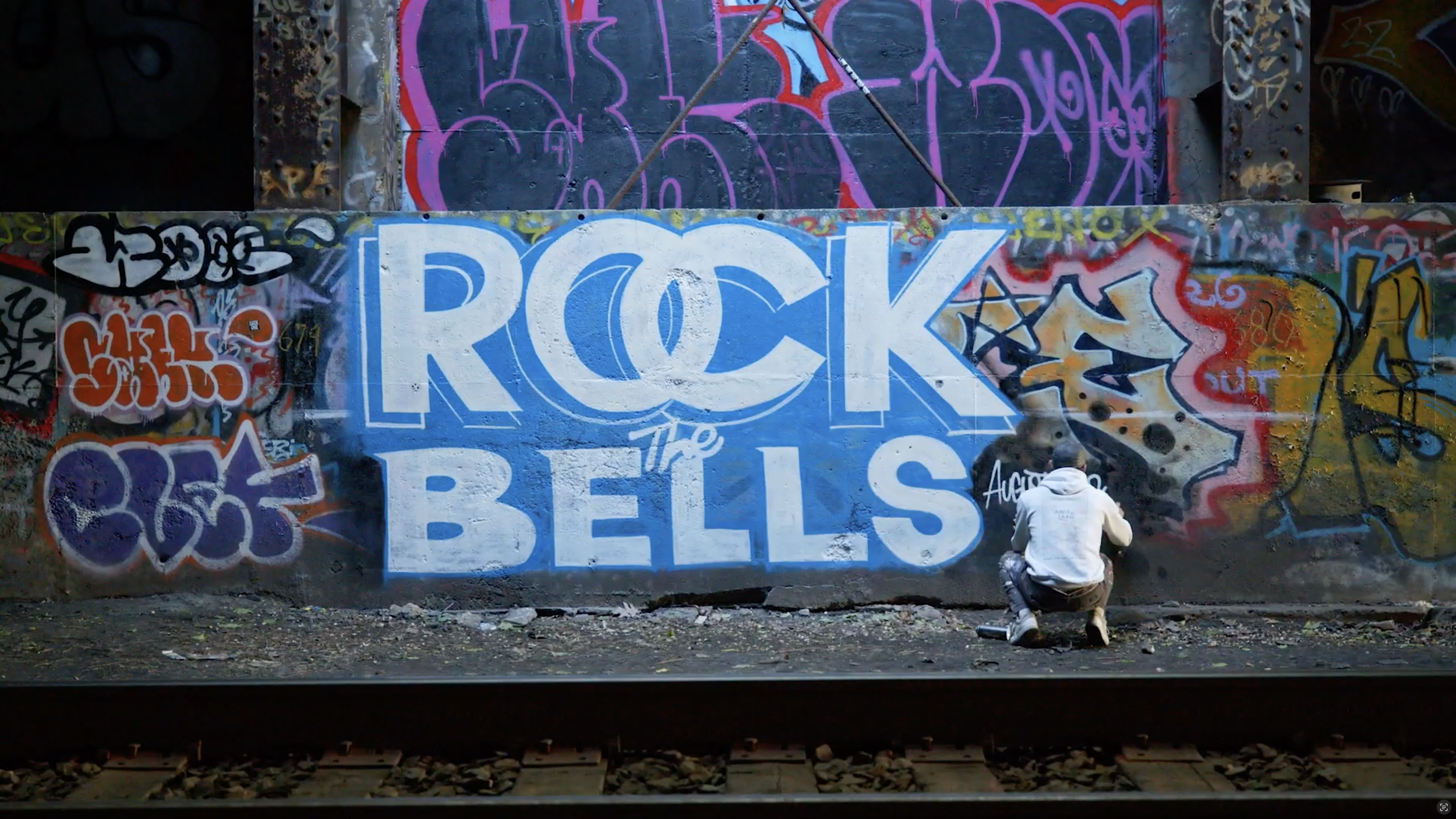 🎨🔥 Jaw-Dropping Graffiti Tribute to Rock The Bells Festival Legends