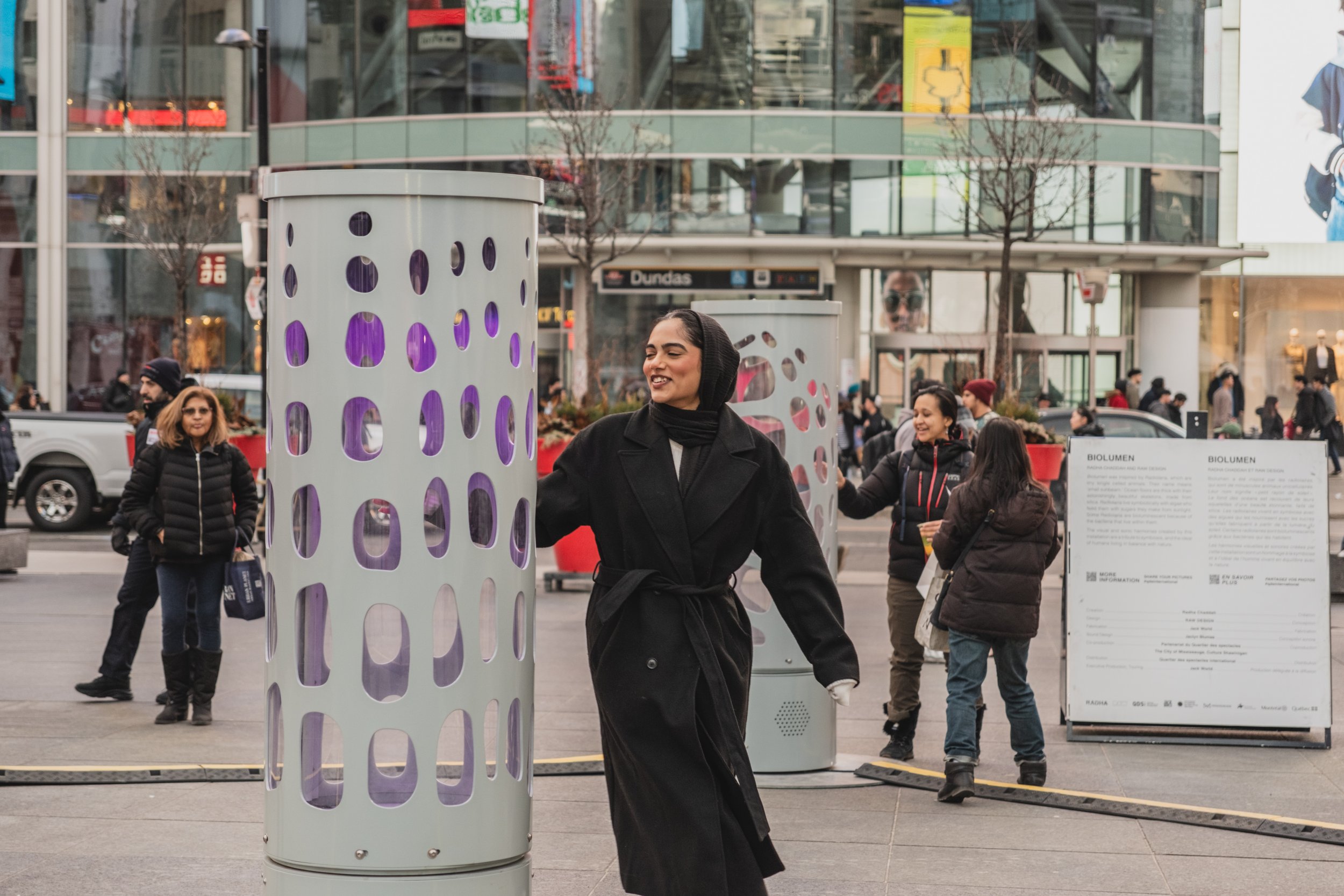   Biolumen , by Radha Chaddah x RAW Design – Toronto, 2024 © Jae Yang 