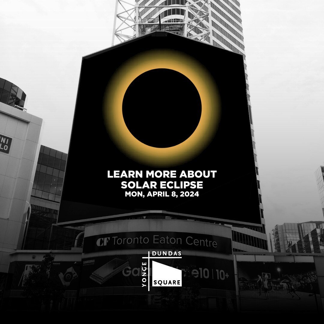 East Coast, mark your calendars for the solar eclipse on Monday, April 8th! 🌞🌑 ⁠
⁠
Did you know there is a solar eclipse happening on April 8th and being in Toronto &amp; GTA you can get a glimpse of a partial or total solar eclipse.⁠
⁠
Swipe ➡️ to