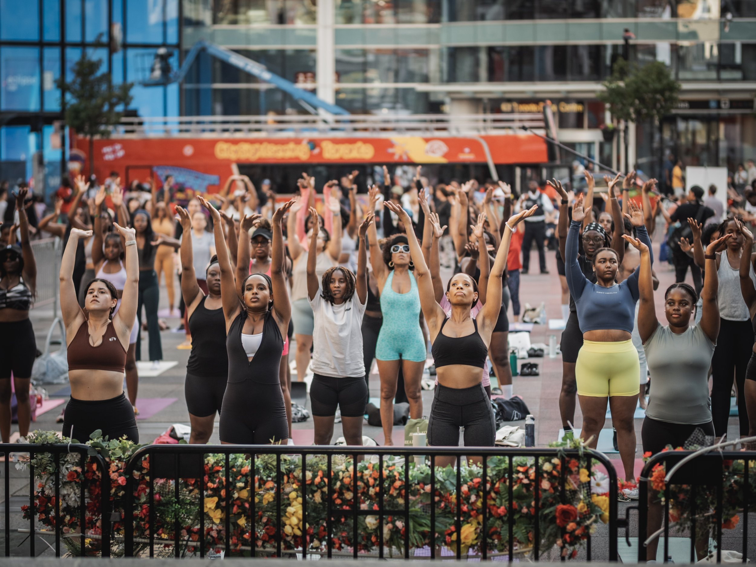 Yoga at Melanin Market 2025