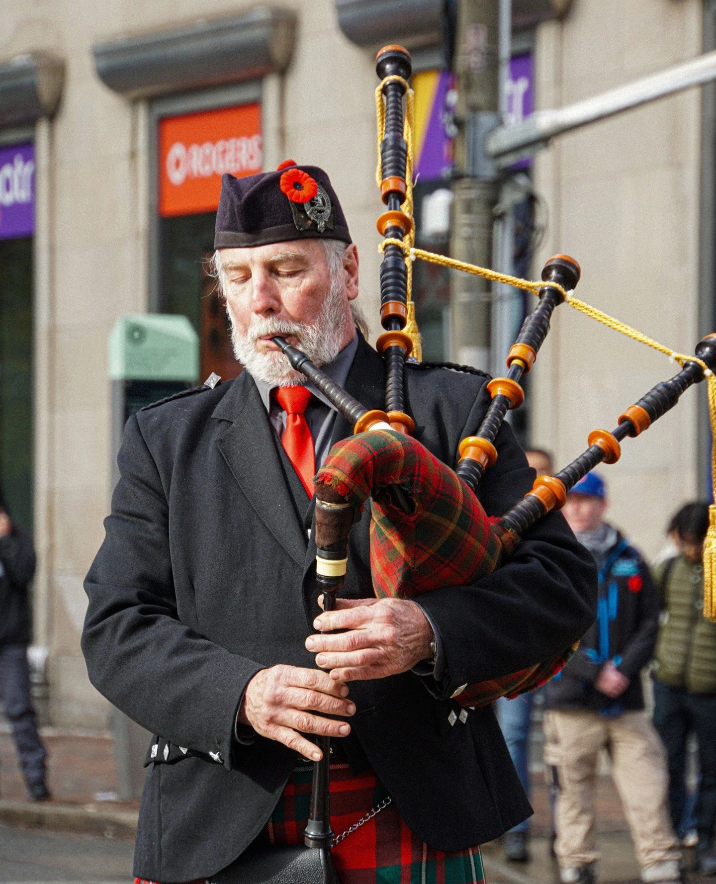 Lest We Forget.⁠
⁠
We gathered earlier today for a solemn Remembrance Day Ceremony, observing a moment of silence and hearing the moving sounds of &ldquo;The Lament&rdquo; performed on bagpipes. 🕊️⁠
⁠
This year&rsquo;s commemoration also marked the 