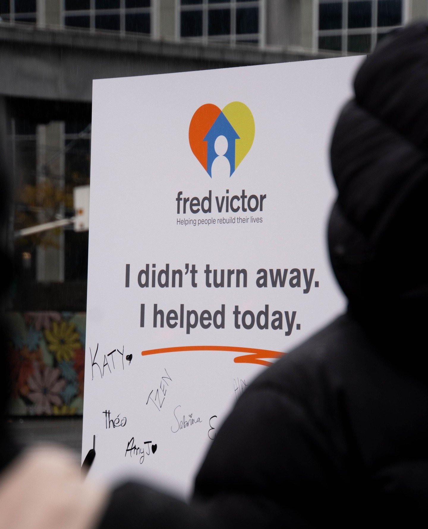 🏠 Day 1 of National Housing Day at Sankofa Square with @fredvictorcentre brought powerful stories, meaningful conversations, and an important reminder of the more than 15,000 people experiencing homelessness in our city.⁠
⁠
Thank you to everyone who
