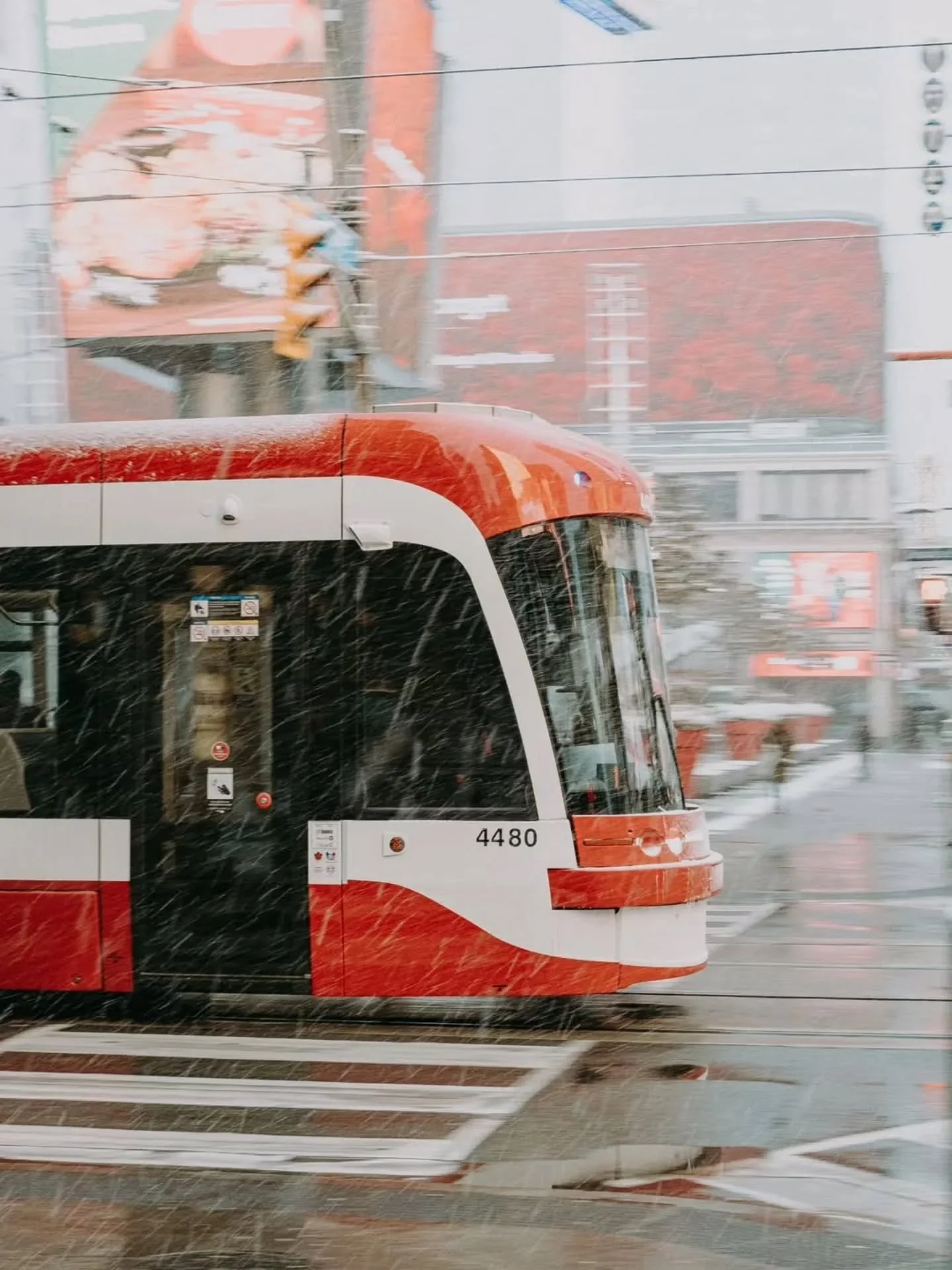 Toronto under a blanket of snow ❄️ 

📷: @the_visual_digest 

#SankofaSquare #DowntownToronto #SnowFall