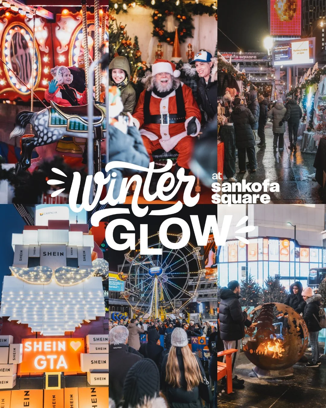 ✨ WINTER GLOW IS OFFICIALLY OPEN! ✨⁠
⁠
What an incredible opening night at the Square. From the twinkling lights and festive rides to the music, market vibes, and smiling faces, it was a true celebration of community, connection, and the holiday spir