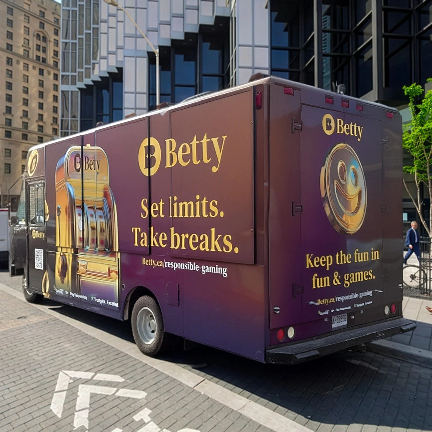 ☕ Take a moment to pause, reflect, and recharge.⁠
⁠
This Responsible Gaming Month, @bettyontario is bringing a unique mobile coffee experience to Sankofa Square. Swing by the Betty truck for a complimentary hot beverage (for adults 19+), served with 
