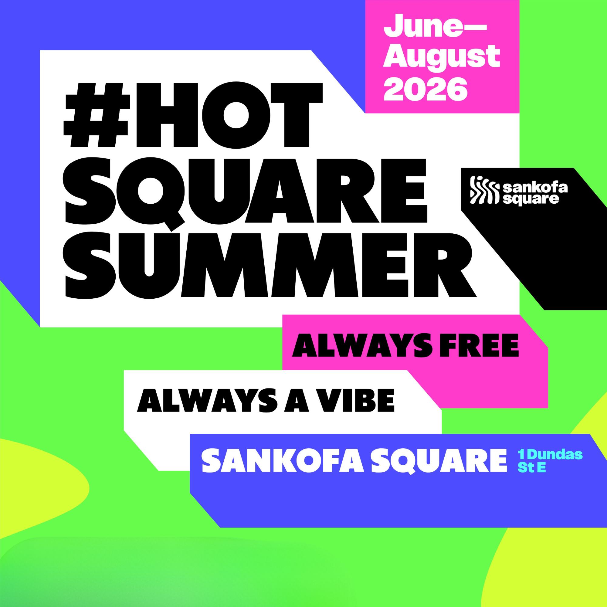 Media Release: Sankofa Square Unveils 2026 Summer Season + SankofaFest