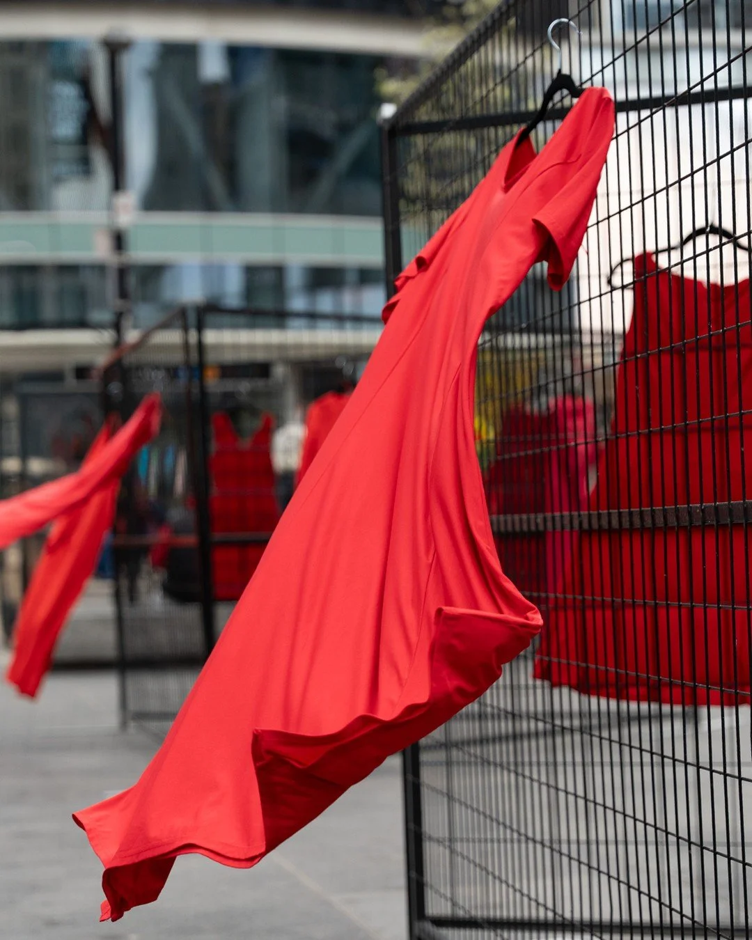 Thank you to everyone who joined us at the Red Dress Exhibit on Red Dress Day (Msko-mjigoodenh Giizhigad). Your presence strengthened our collective commitment to reflection, awareness, and action for MMIWG2S.⁠
⁠
We are grateful to all who visited, r