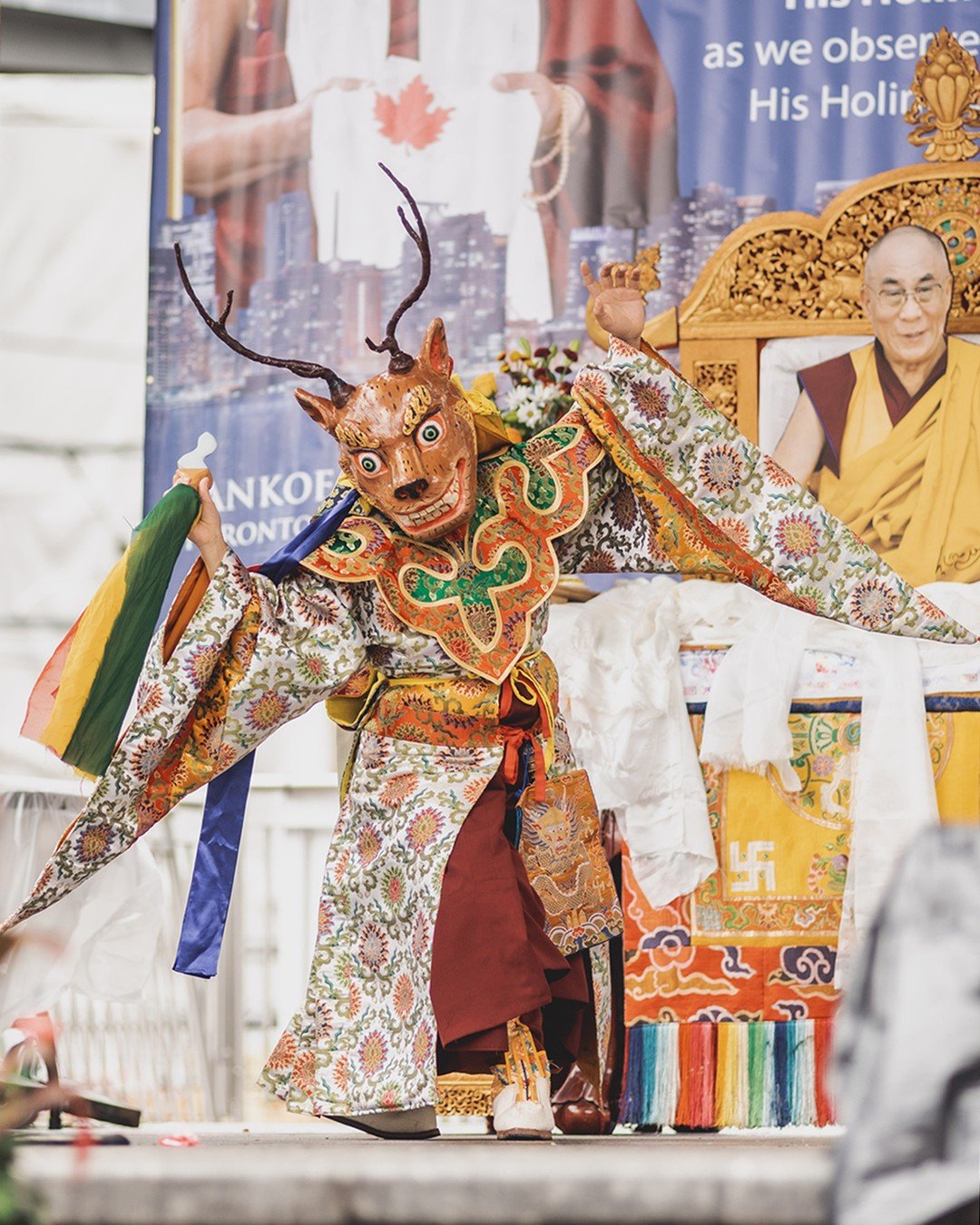This past weekend, the Square came alive with reverence, joy, and deep gratitude as we celebrated the life and legacy of His Holiness the 14th Dalai Lama, a beacon of peace and compassion. 🕊️✨⁠
⁠
To everyone who filled the space with warmth, shared 