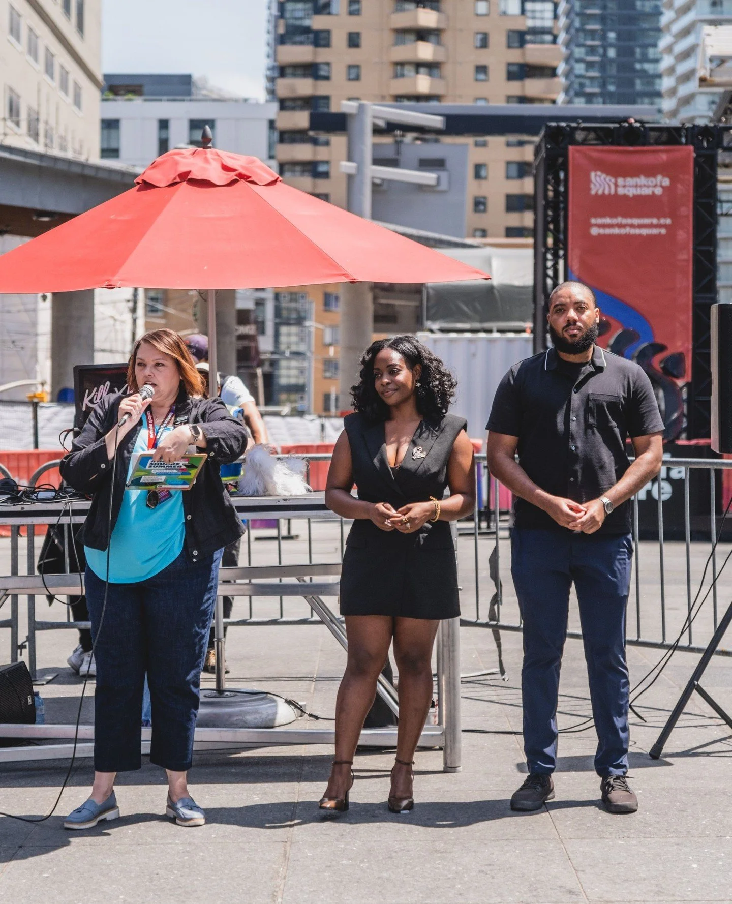 ☀️ The #HotSquareSummer season has officially begun!⁠
⁠
Thank you to everyone who joined us for our media preview and the launch of Lunchtime in the Square. From exploring new public art installations and meeting the artists behind them to enjoying g