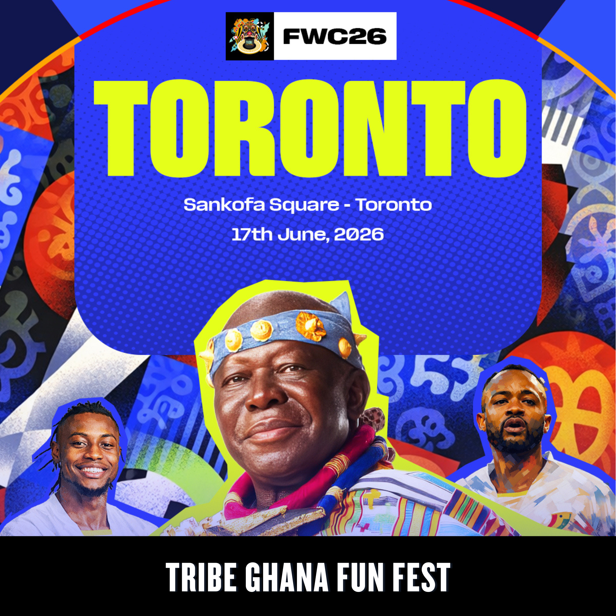 TRIBE GHANA FUN FEST: WORLD CUP WATCH PARTY⁠