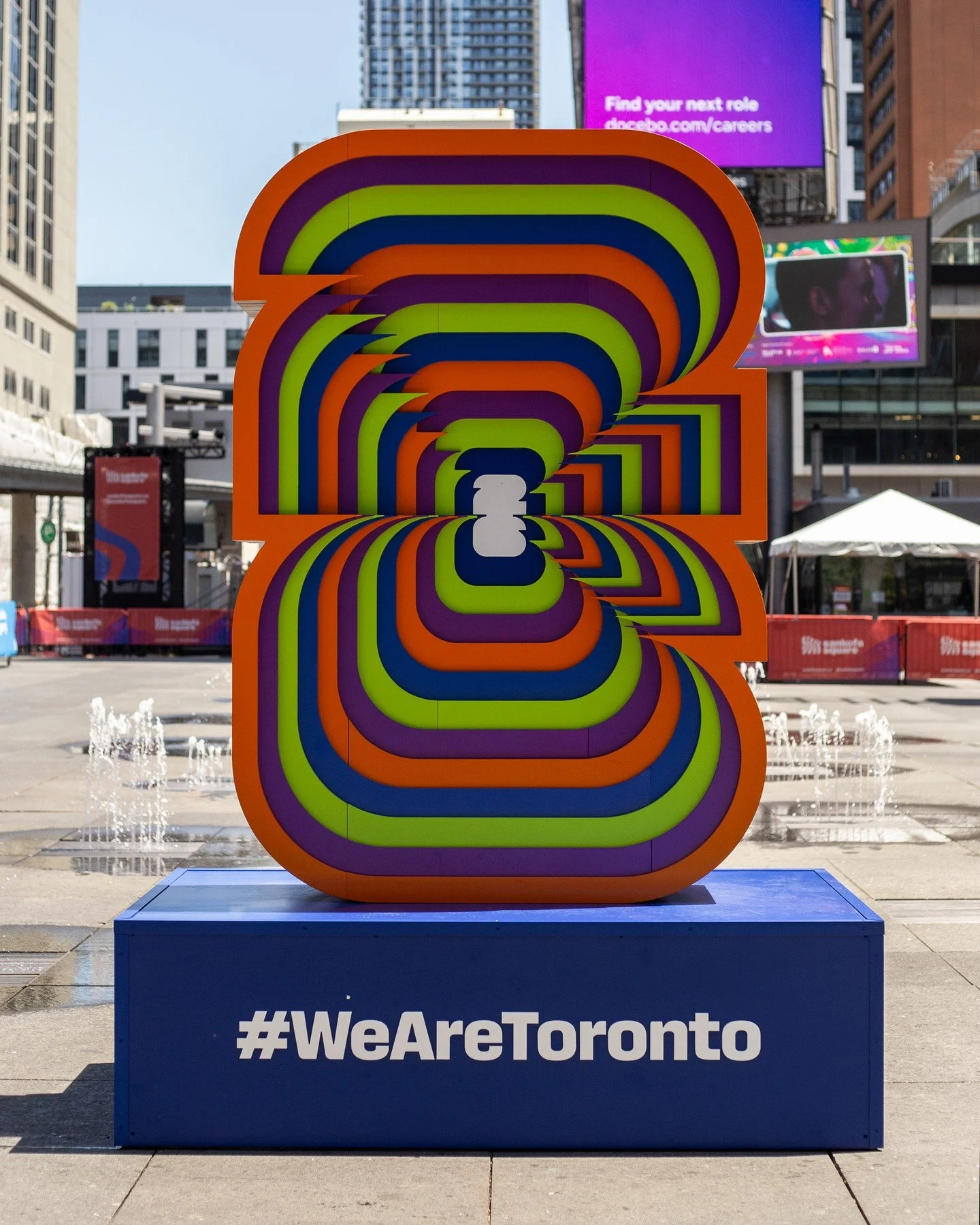 The beautiful game is in town, and soccer fandom is taking over Toronto ⚽🎉
⁠
While you&rsquo;re exploring the city, make a stop at Sankofa Square and snap a photo with Toronto&rsquo;s newest landmark installation. Whether you&rsquo;re cheering for y