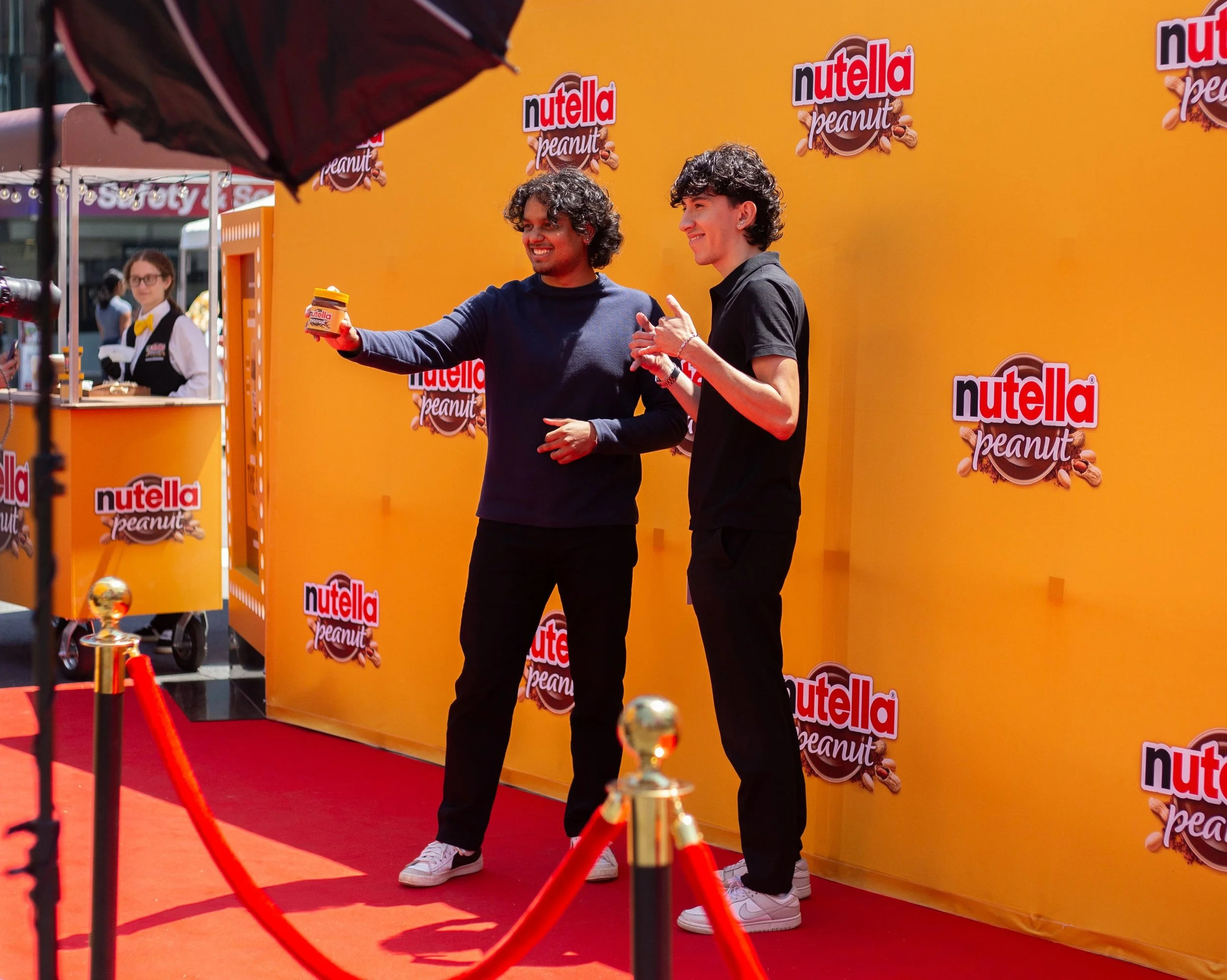 Peanuts and @nutella? Uhhh, yes please! ✨🥜 

Last week, visitors at Sankofa Square were among the first to try the new Nutella Peanut spread! We indulged in free samples, snapped fun moments on the red carpet with a Glambot experience, and entered f