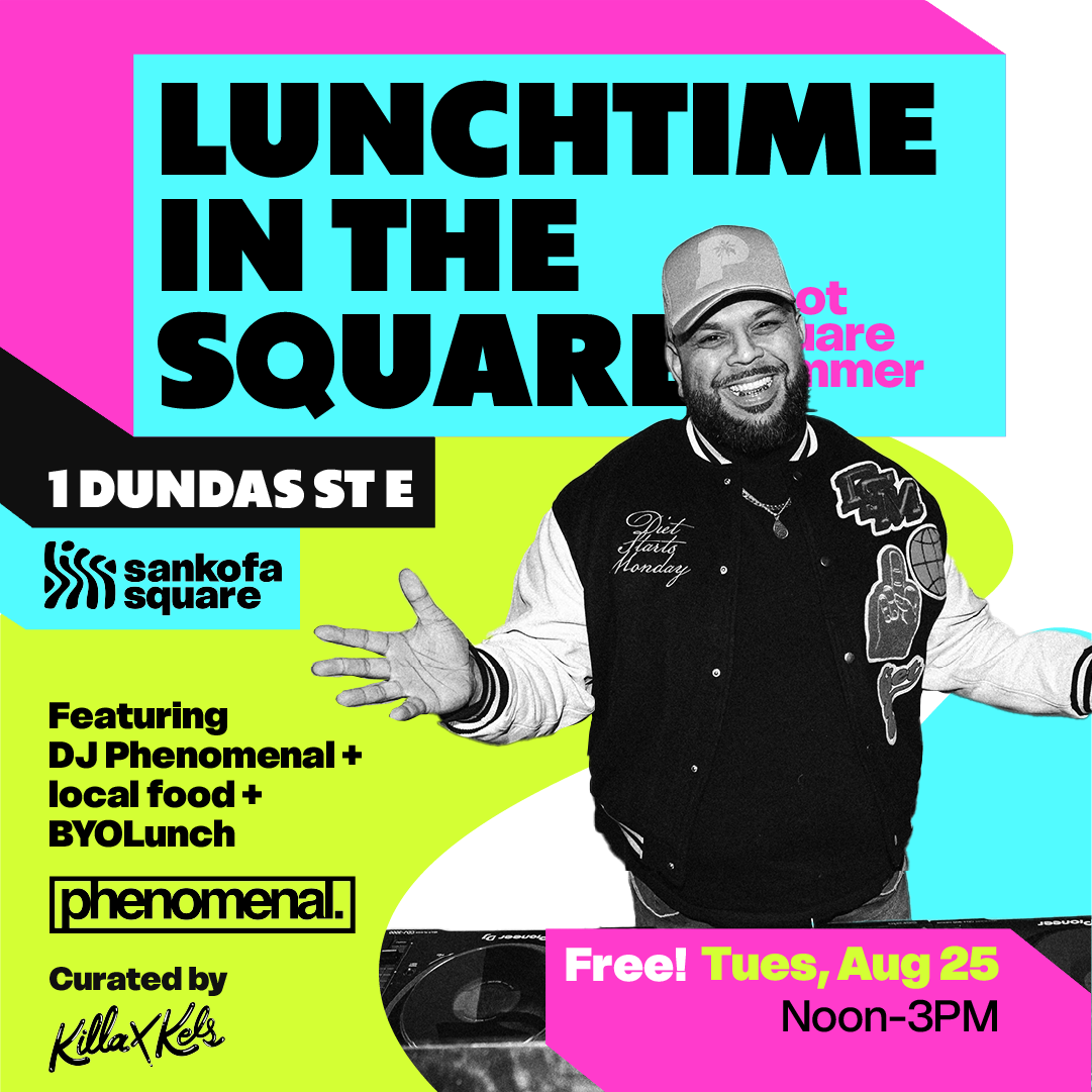 LUNCHTIME IN THE SQUARE Feat. DJ Phenomenal