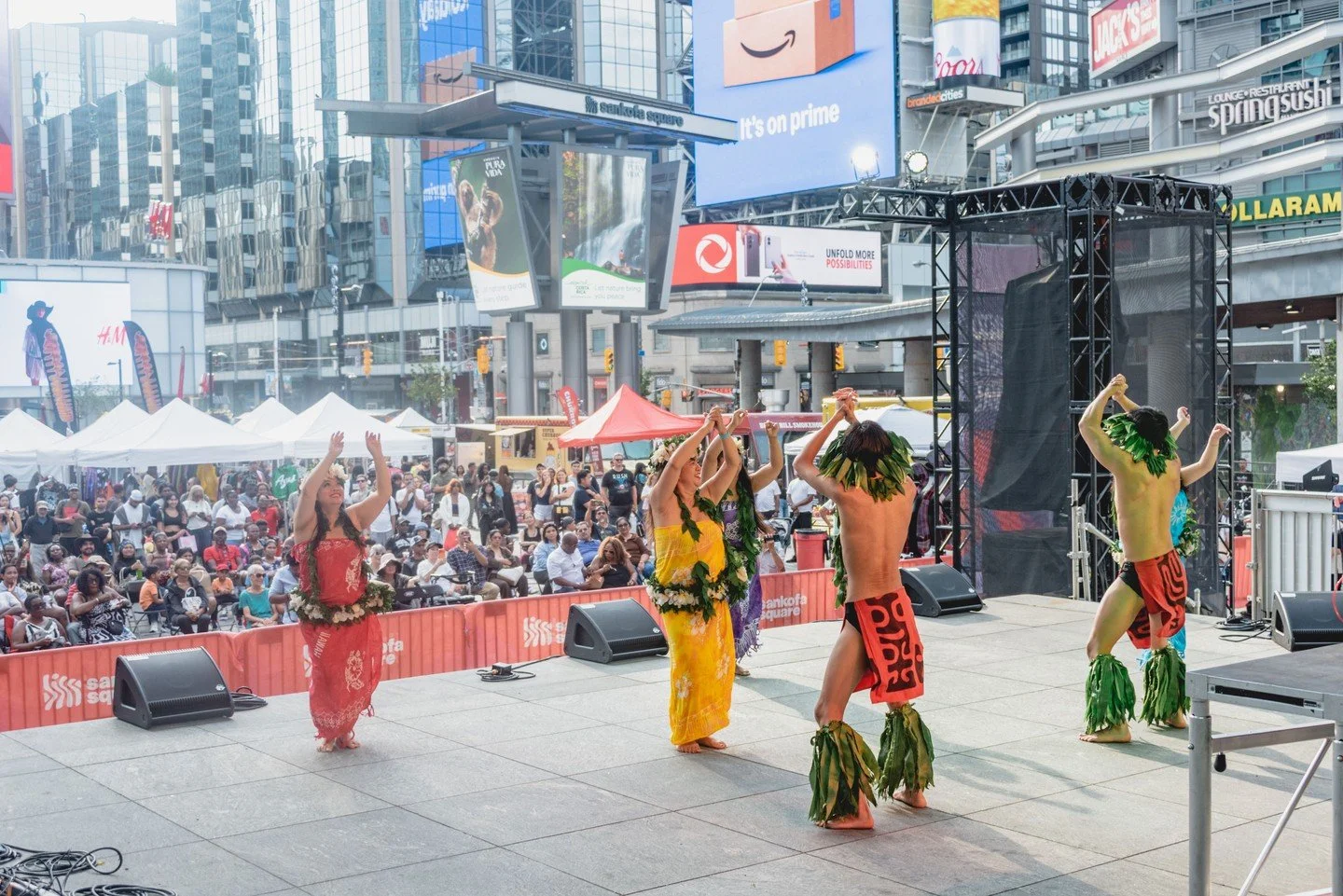 🌍✨ What an incredible first day at the Toronto Diversity Festival!⁠
⁠
Yesterday, the Square came alive with vibrant performances, global flavours, cultural showcases, and meaningful connections as communities from across Toronto gathered to celebrat