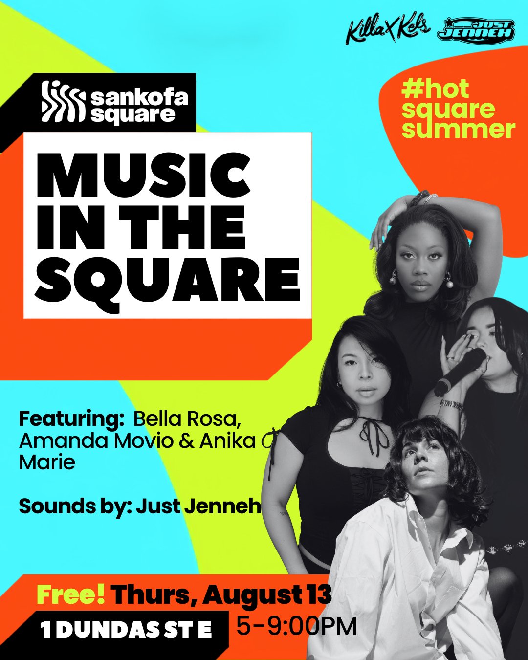 🎶 Music In The Square returns this Thursday!⁠
⁠
Spend your evening in the heart of downtown with another free night of live music as Music In The Square continues as part of #HotSquareSummer.⁠
⁠
This week&rsquo;s lineup features incredible performan
