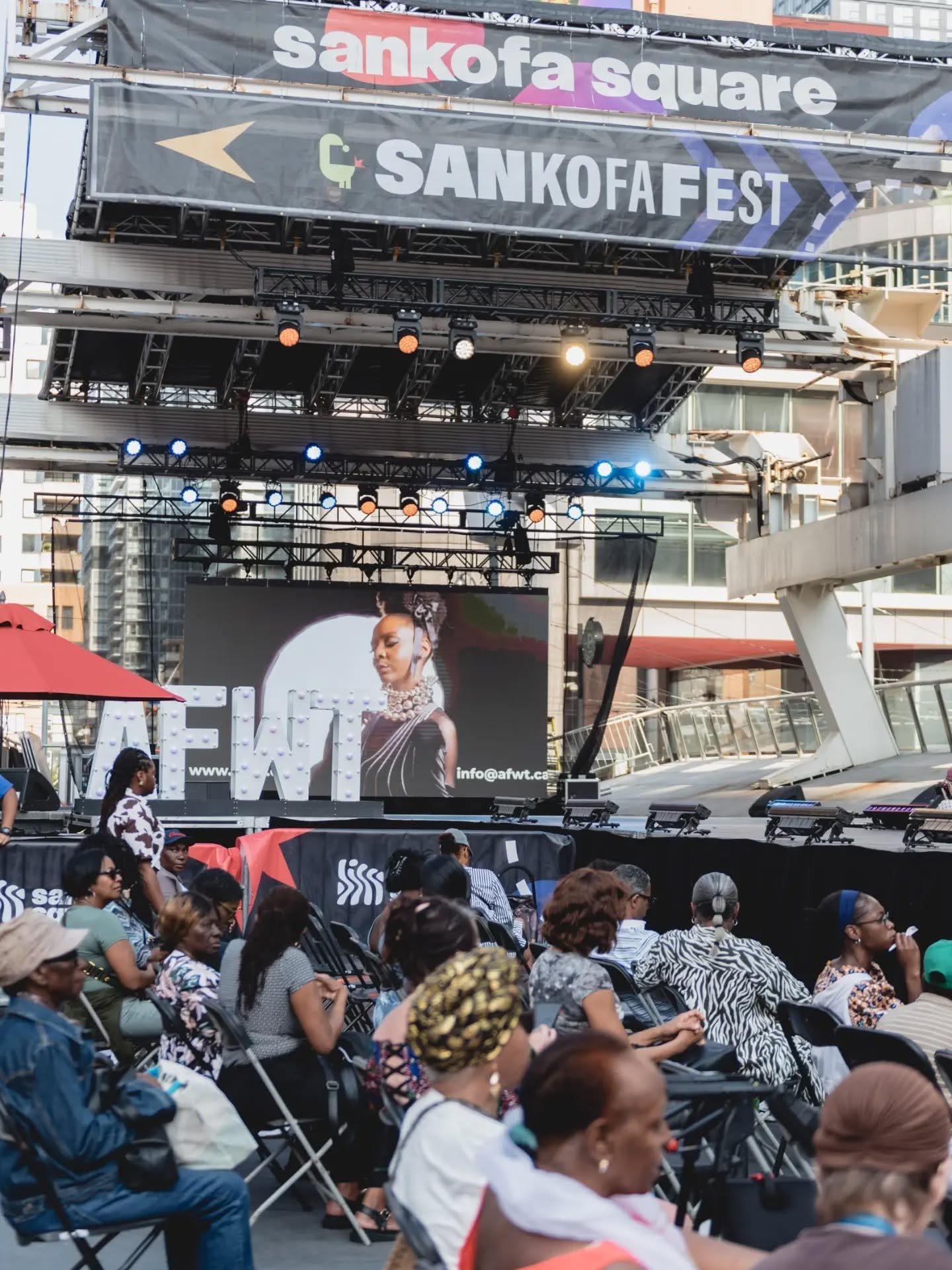 What a way to kick off #SankofaFestTO! ✨

Day 1 brought fashion, culture, creativity, and community to the heart of downtown Toronto. From the runway with @africanfashionweek and live DJs to local vendors, food, art, and incredible energy throughout 