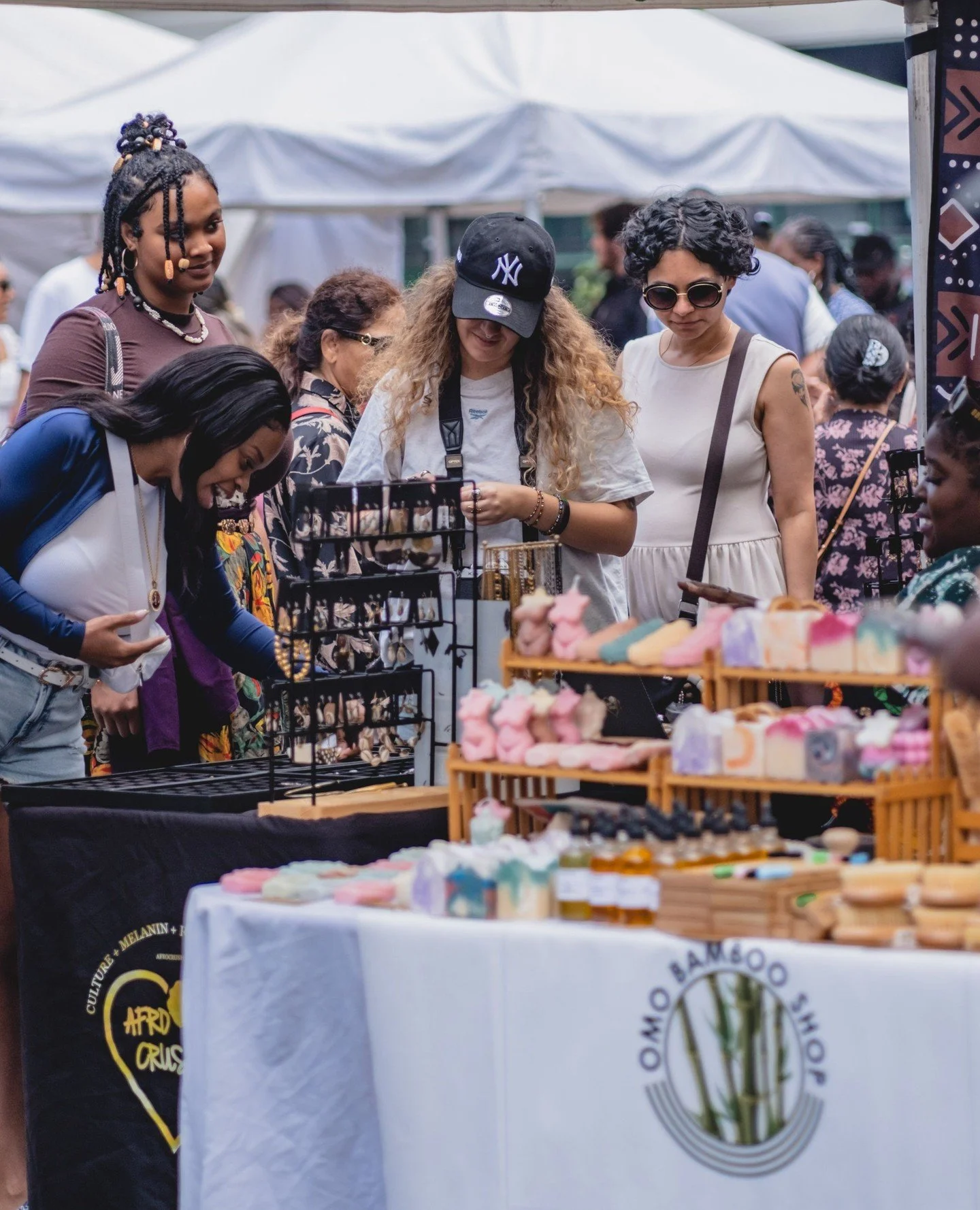 Come for the culture, stay for the food &amp; shopping. 😋🛍️⁠
⁠
It&rsquo;s the final day of #SankofaFestTO, and there&rsquo;s still plenty to discover around the Square!⁠
⁠
Between performances and activities, take some time to explore our SankofaFe