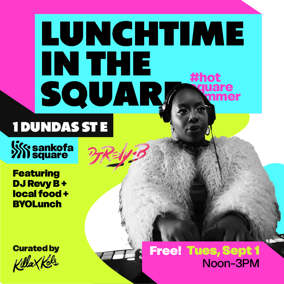 LUNCHTIME IN THE SQUARE Ft. DJ Revy B