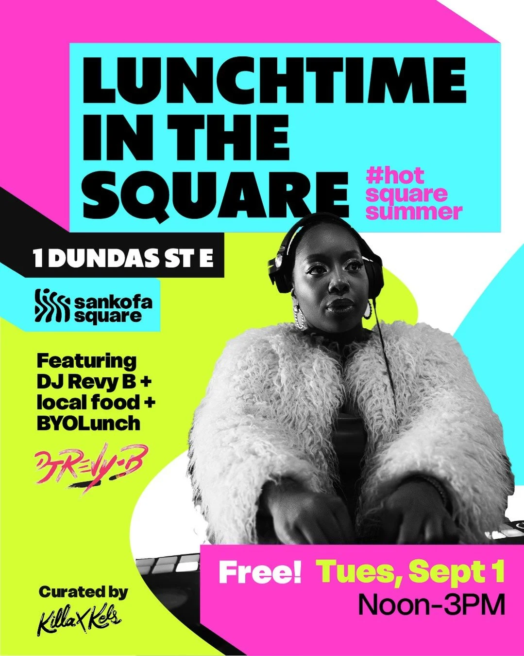 ☀️ One more week. Three more ways to enjoy #HotSquareSummer!⁠
⁠
After an incredible season of music, movement, markets, movies, and community, we&rsquo;re heading into the final week of Hot Square Summer at Sankofa Square. Join us for three more days