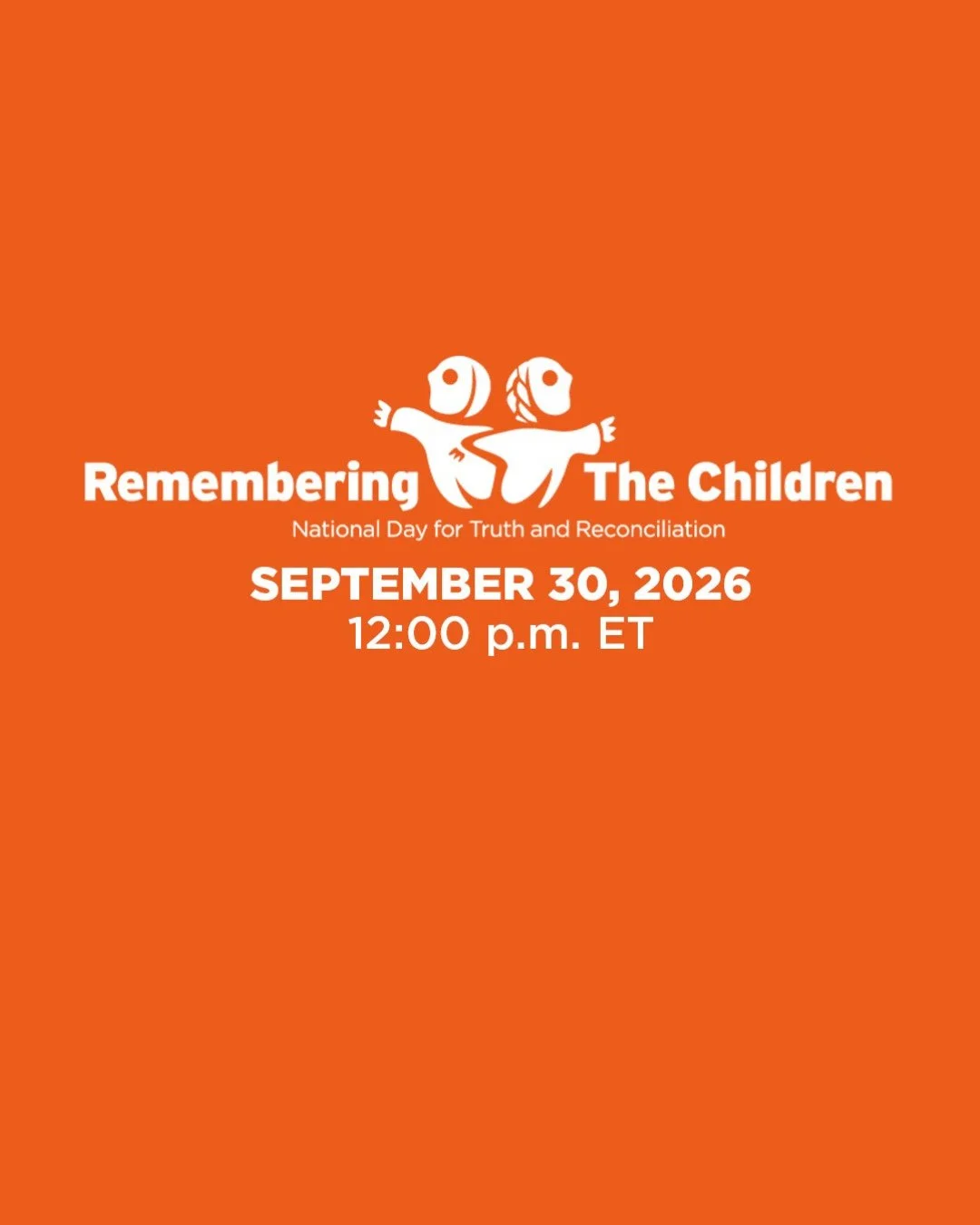🧡 Remembering the Children: National Day for Truth and Reconciliation⁠
⁠
On September 30, join us at Sankofa Square as we come together to honour Survivors, remember the children who never returned home, and reflect on the ongoing journey of truth a