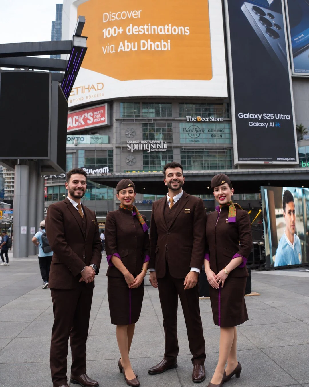 ✈️🌍 Join @etihad for Beyond Borders, a special one-day experience bringing the excitement of travel and global connections to the heart of downtown Toronto!⁠
⁠
Explore an interactive installation inspired by Etihad Airways&rsquo; iconic A380, captur