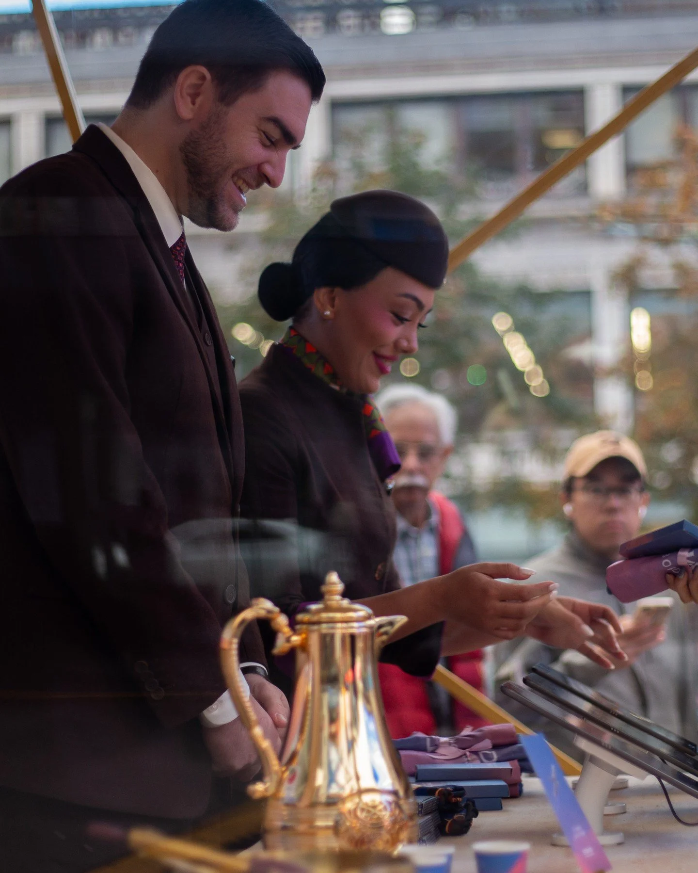 ✈️ ON NOW: @etihad for Beyond Borders! ✈️⁠
⁠
Experience a one-day wonder at Sankofa Square, where travel dreams come to life! 🌍✨ Dive into an interactive installation inspired by Etihad Airways&rsquo; legendary A380, snap a keepsake photo, and savou