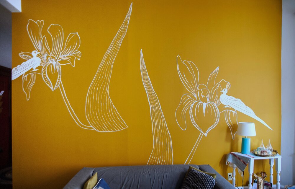 Large Works Pigeon and Iris Mural 2019 3.JPG